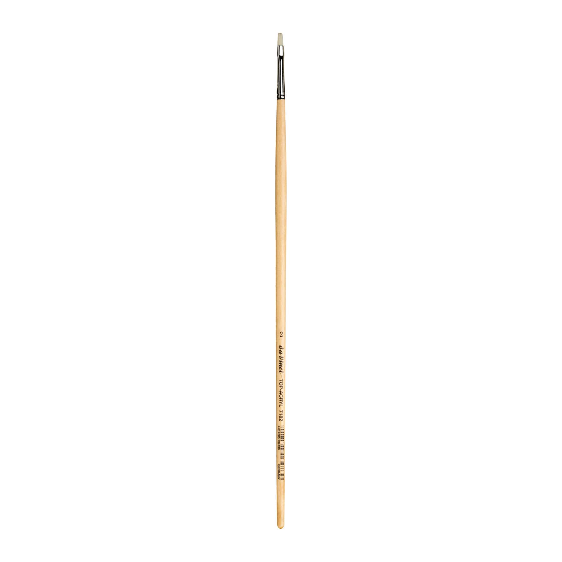 da Vinci TOP ACRYL Series 7182 Synthetic Flat Brush