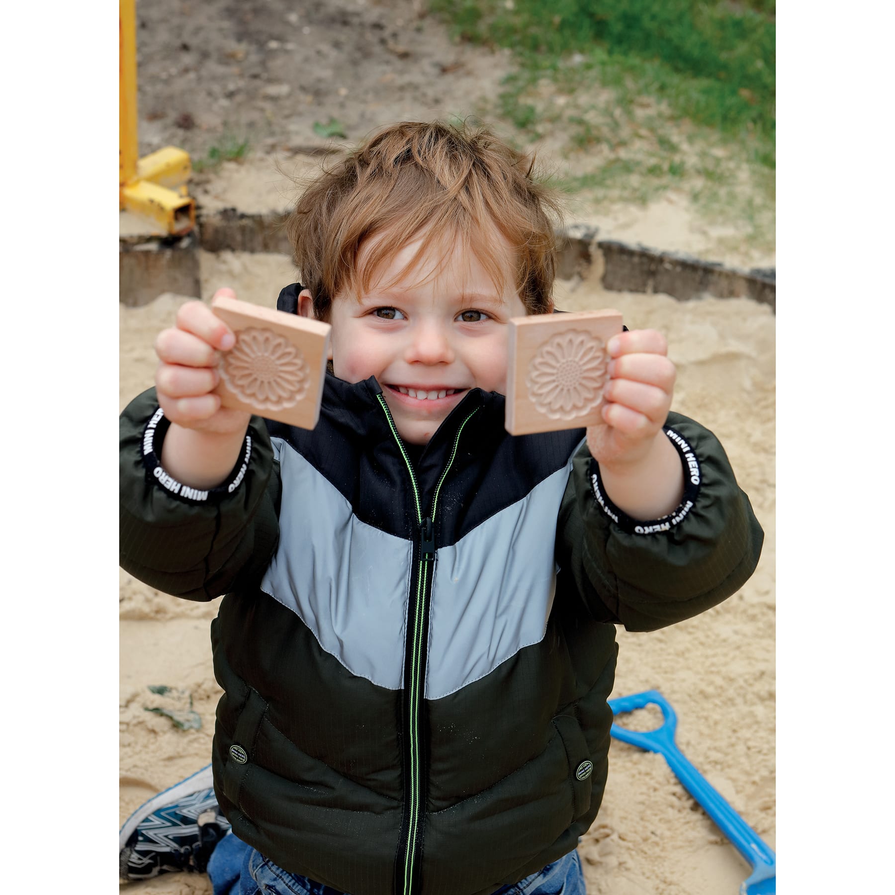 Yellow Door Match Me Sensory Flower Tiles Play Set