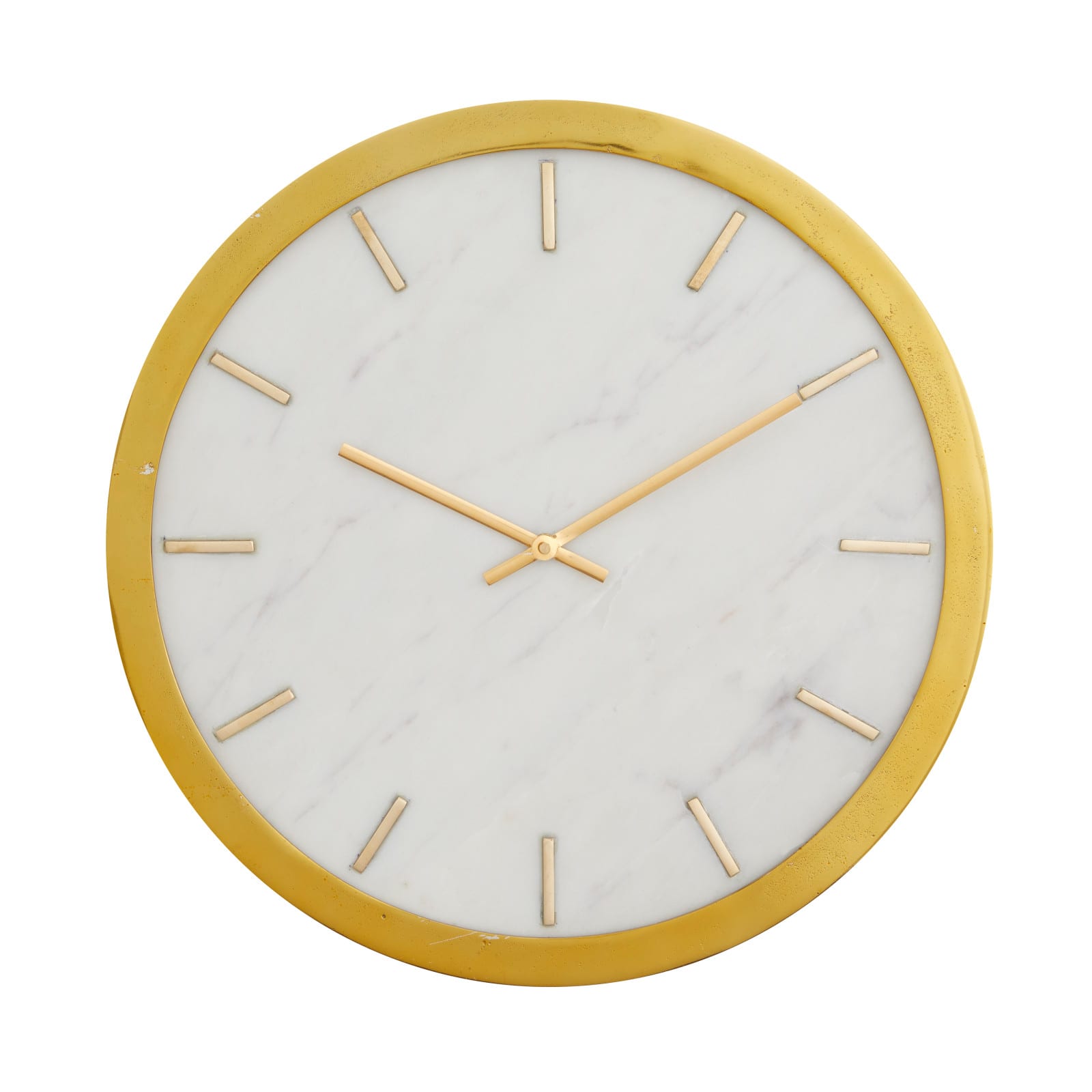CosmoLiving by Cosmopolitan Glam Marble Wall Clock