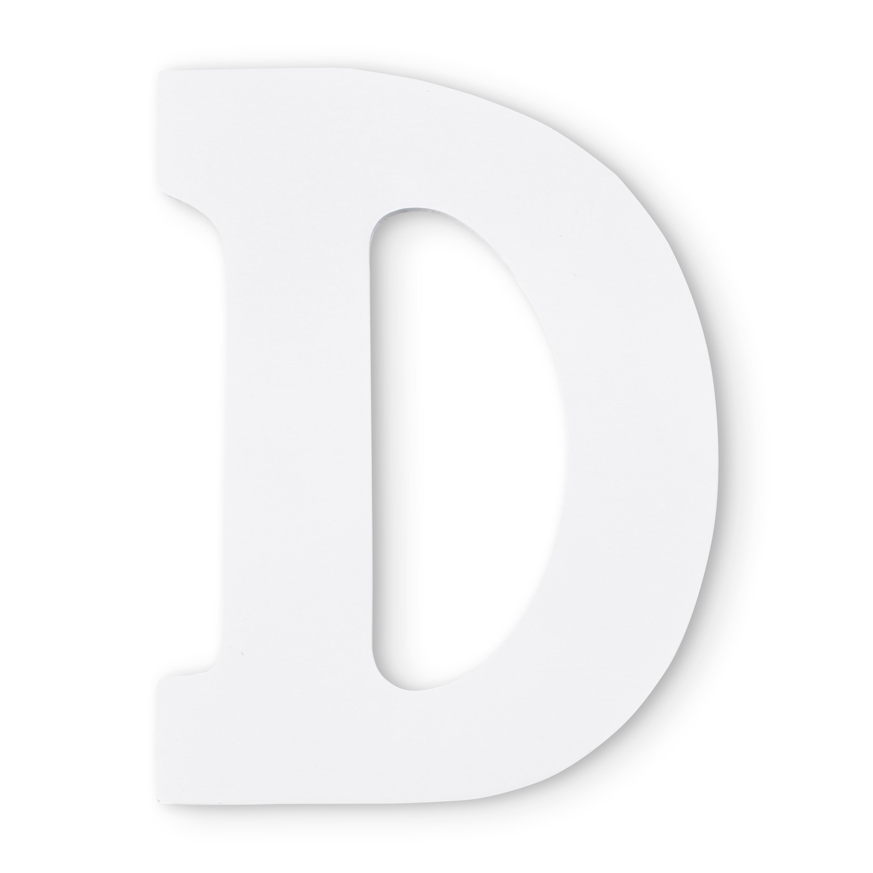 6 Pack: 9&#x22; White MDF Whimsy Letter by Make Market&#xAE;