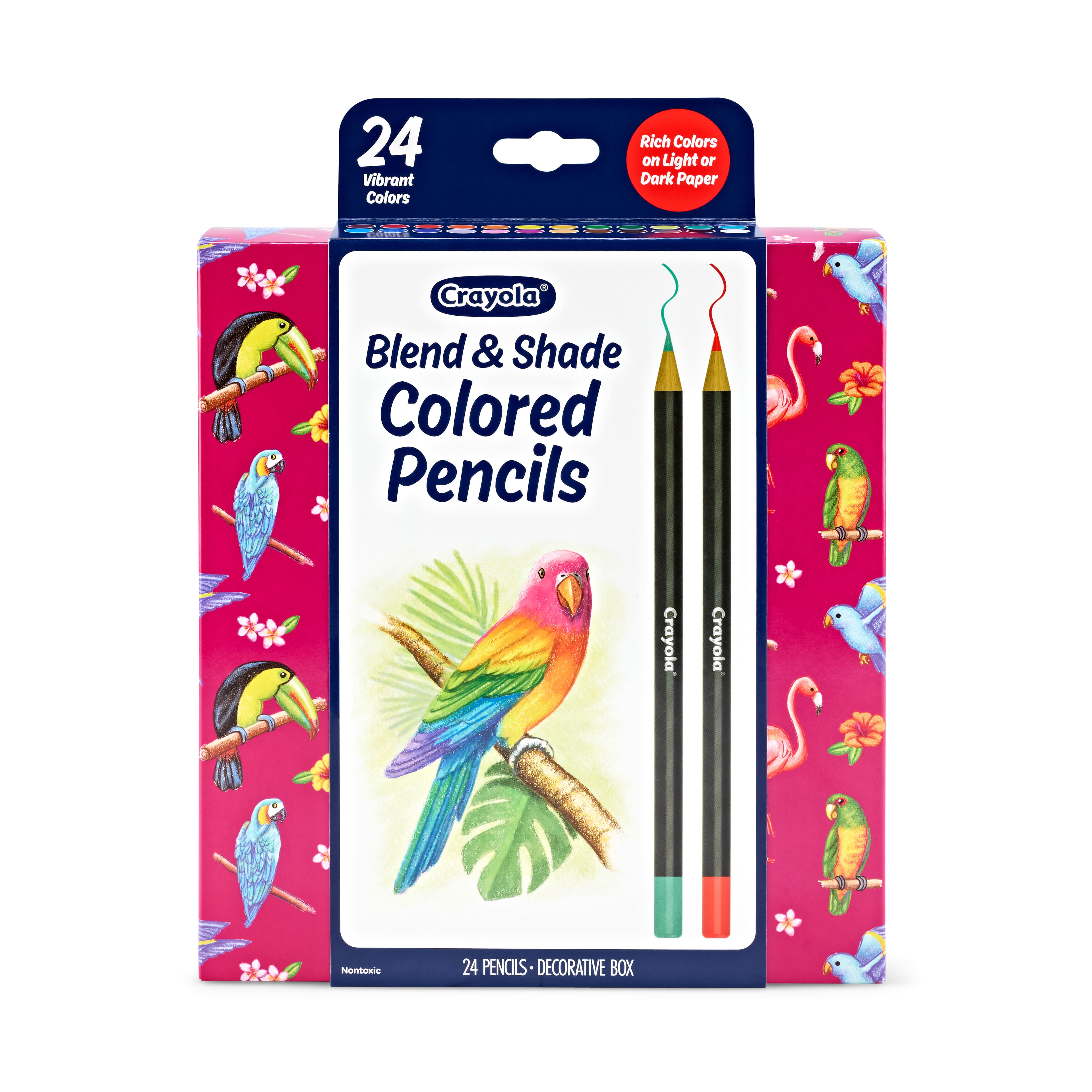 Crayola&#xAE; 24 Color Blend &#x26; Shade Colored Pencils