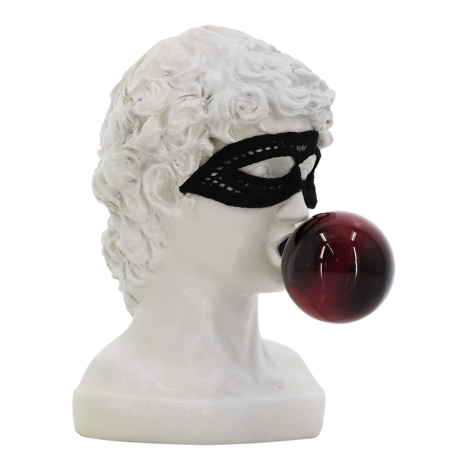 7.5&#x22; Light Up Bubble Gum Man Tabletop Bust Sculpture by Ashland&#xAE;