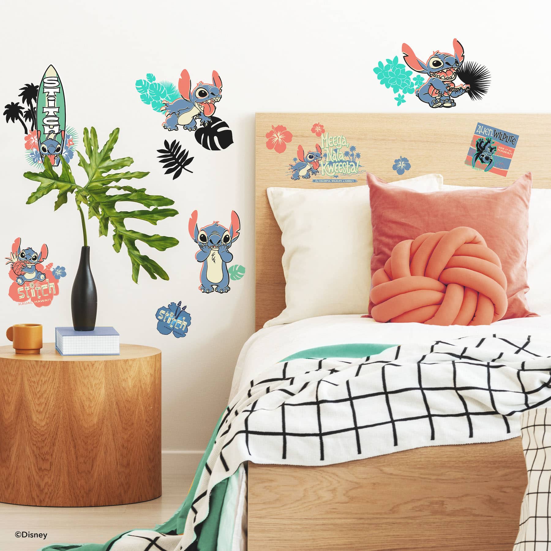 RoomMates Stitch Surf's Up Peel & Stick Wall Decals