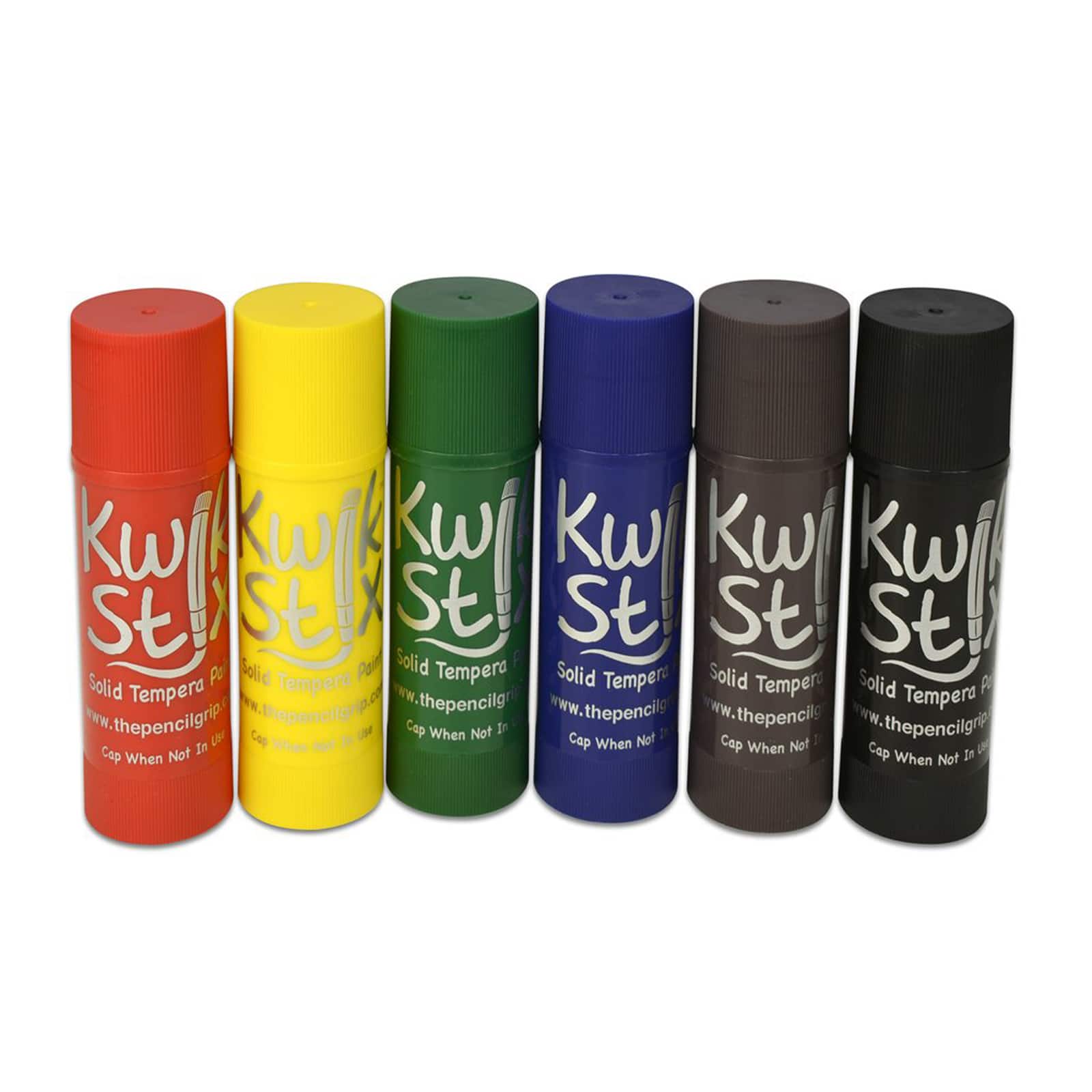 Kwik Stix™ 6 Classic Color Jumbo Solid Tempera Paint Stick Set