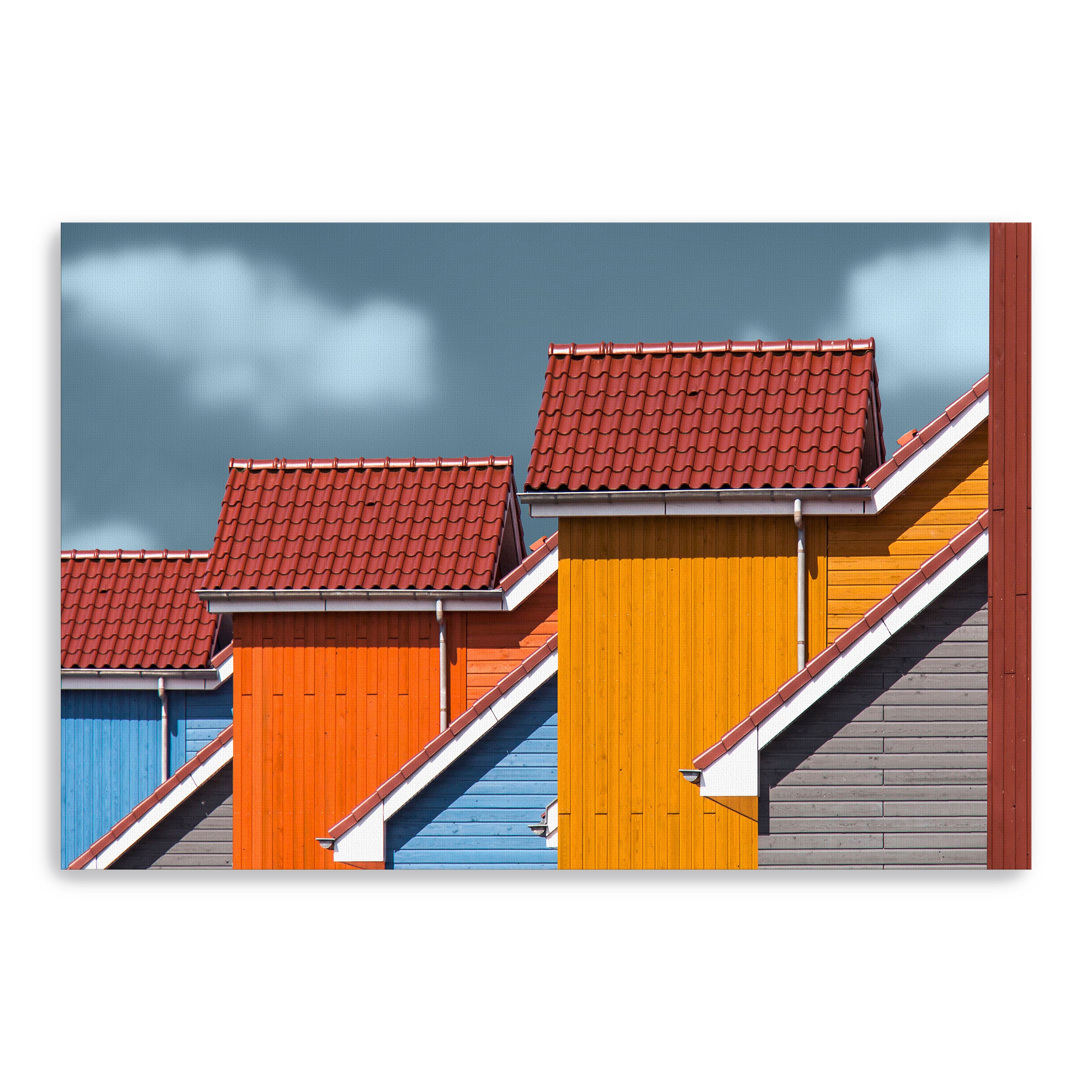 Luycx &#x2013; Roofs Canvas Giclee