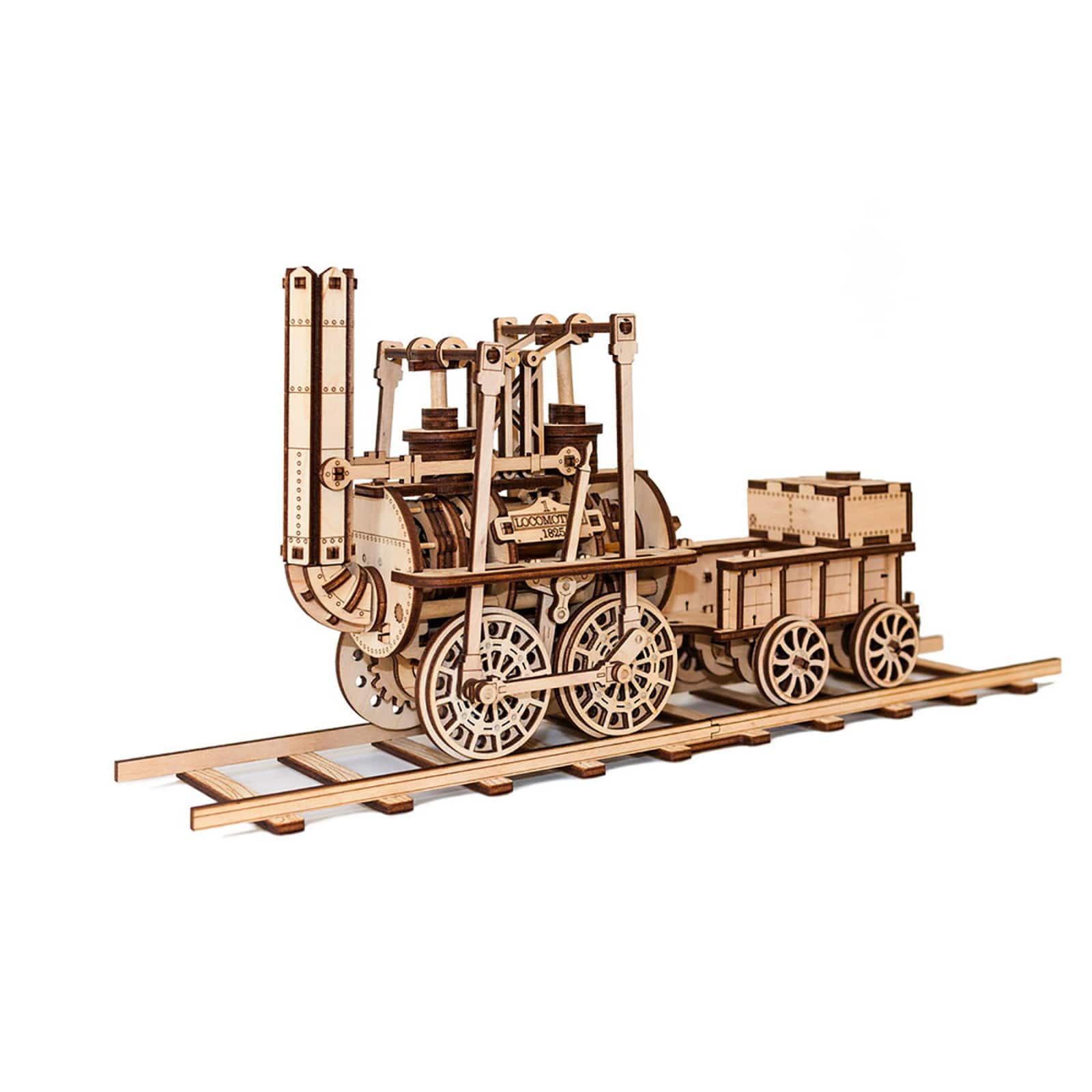 EWA™ Eco-Wood-Art Locomotive 3D Wooden STEM Construction Kit