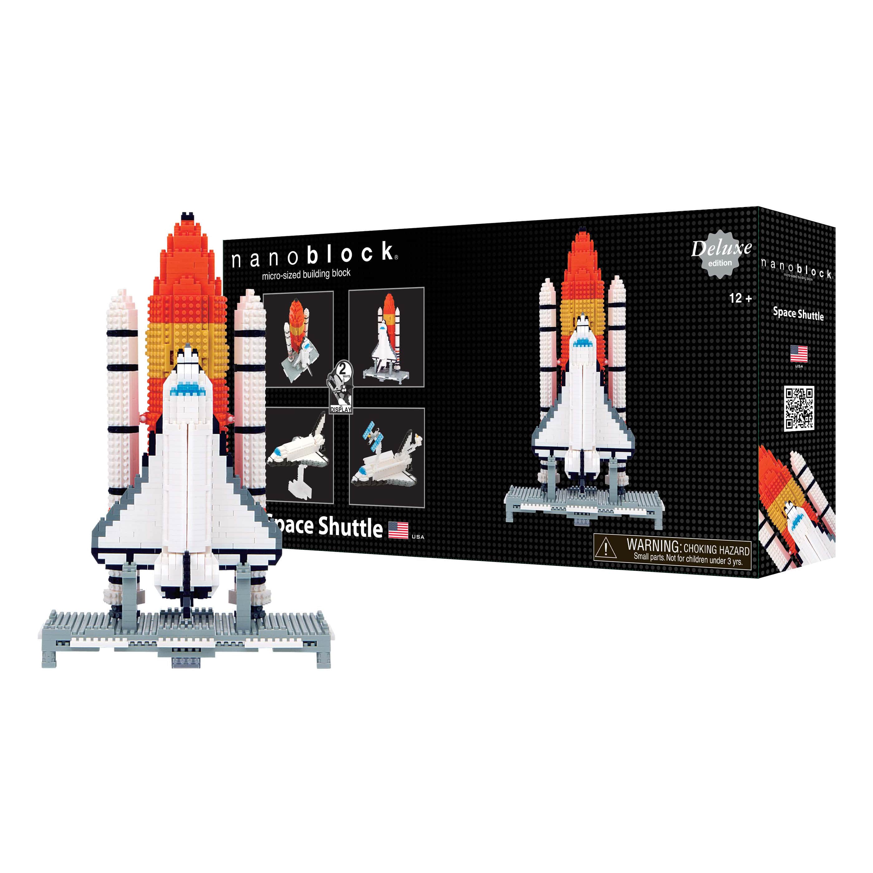 nanoblock Deluxe Edition Level 6 - Space Shuttle: 1600 Pcs