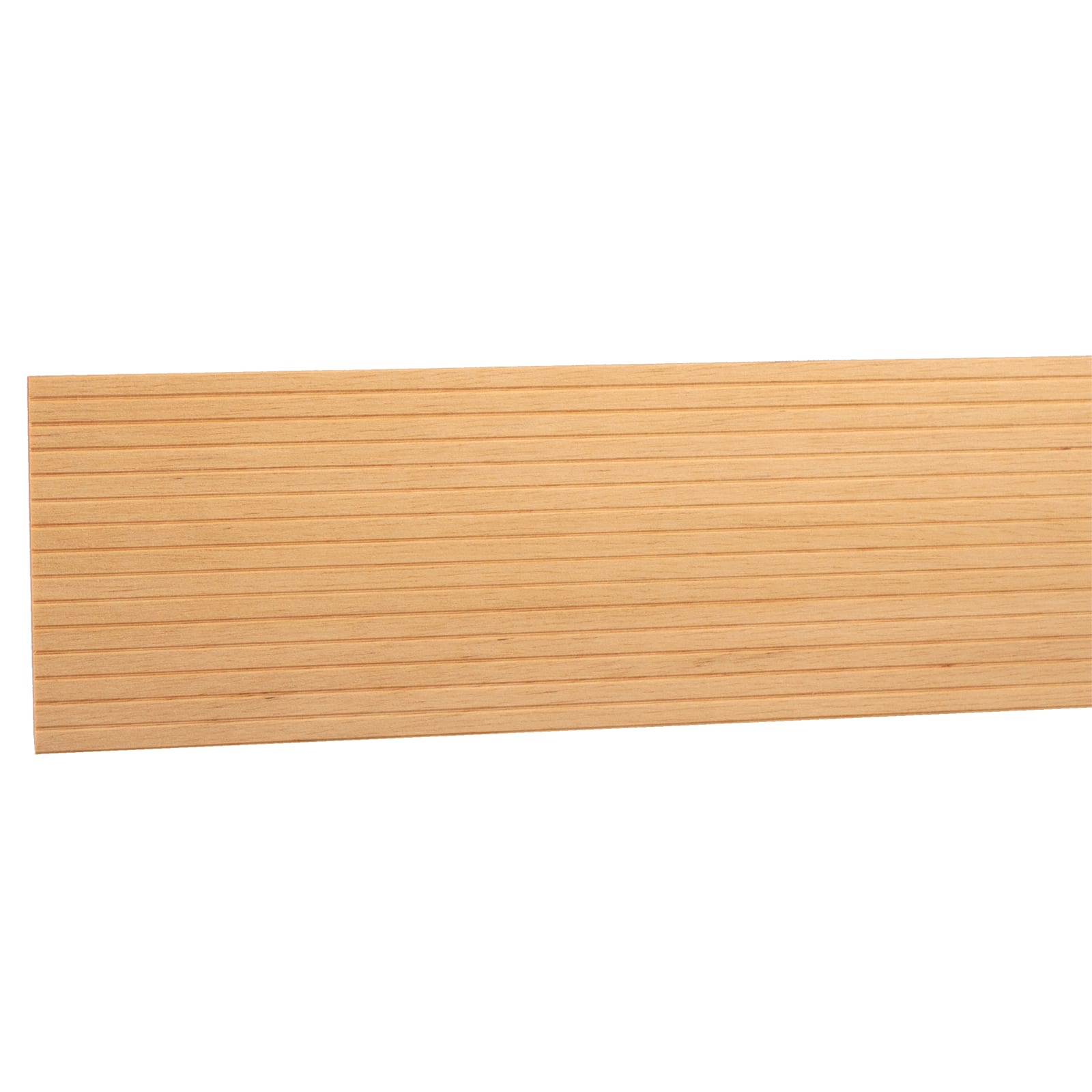 Houseworks&#xAE; 1/4&#x22; Lap Width x 24&#x22; Beadboard Siding Sheet