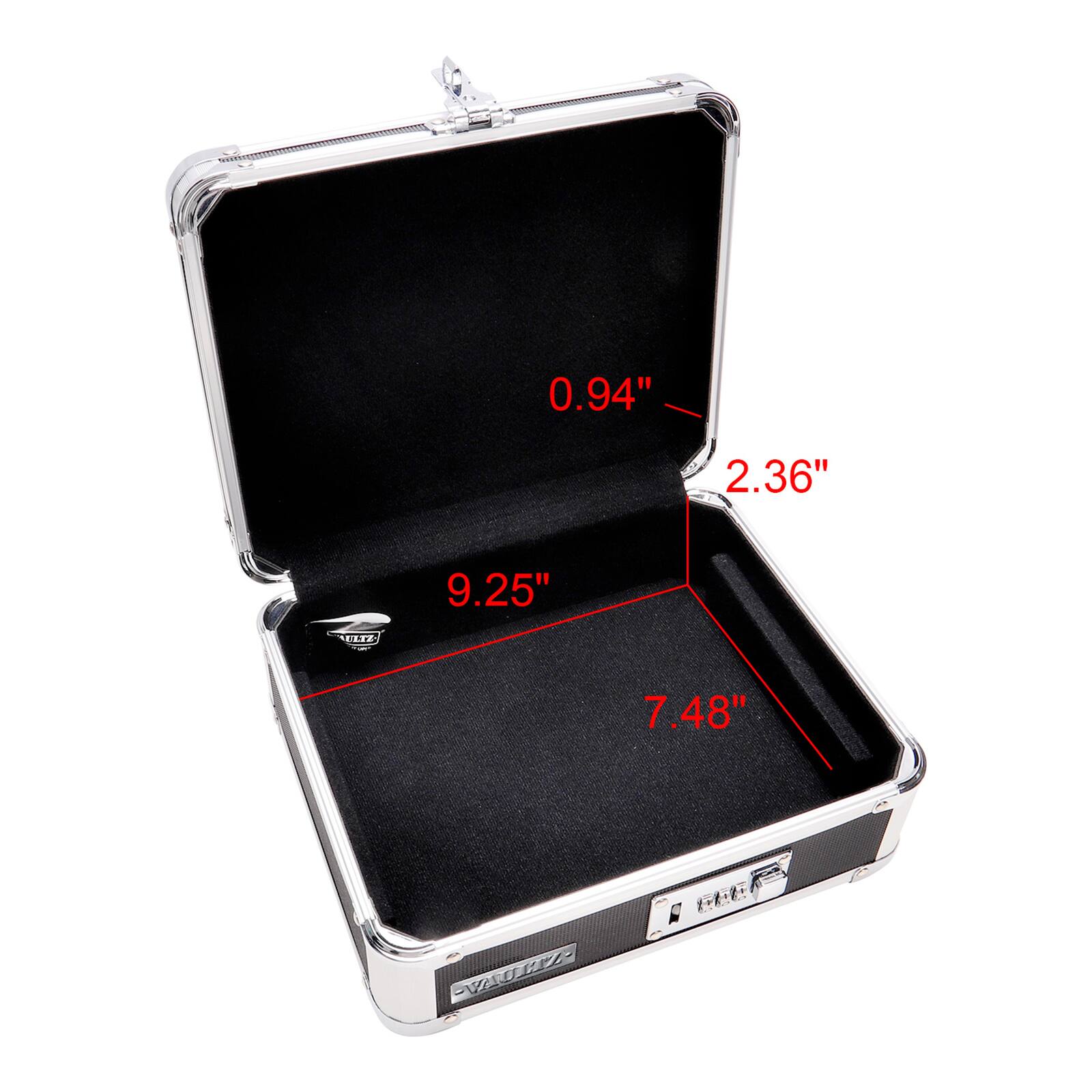 Vaultz Black Cash Box