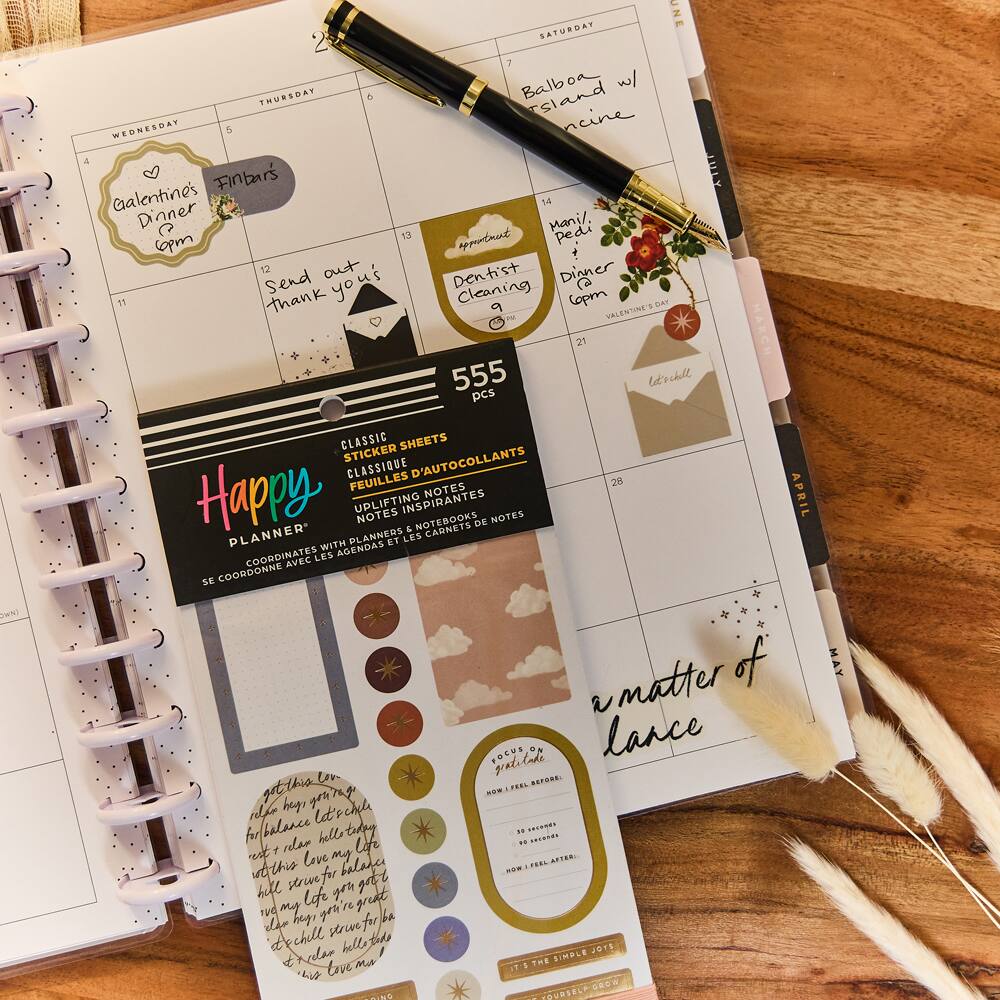The Classic Happy Planner&#xAE; Uplifting Notes Sticker Book