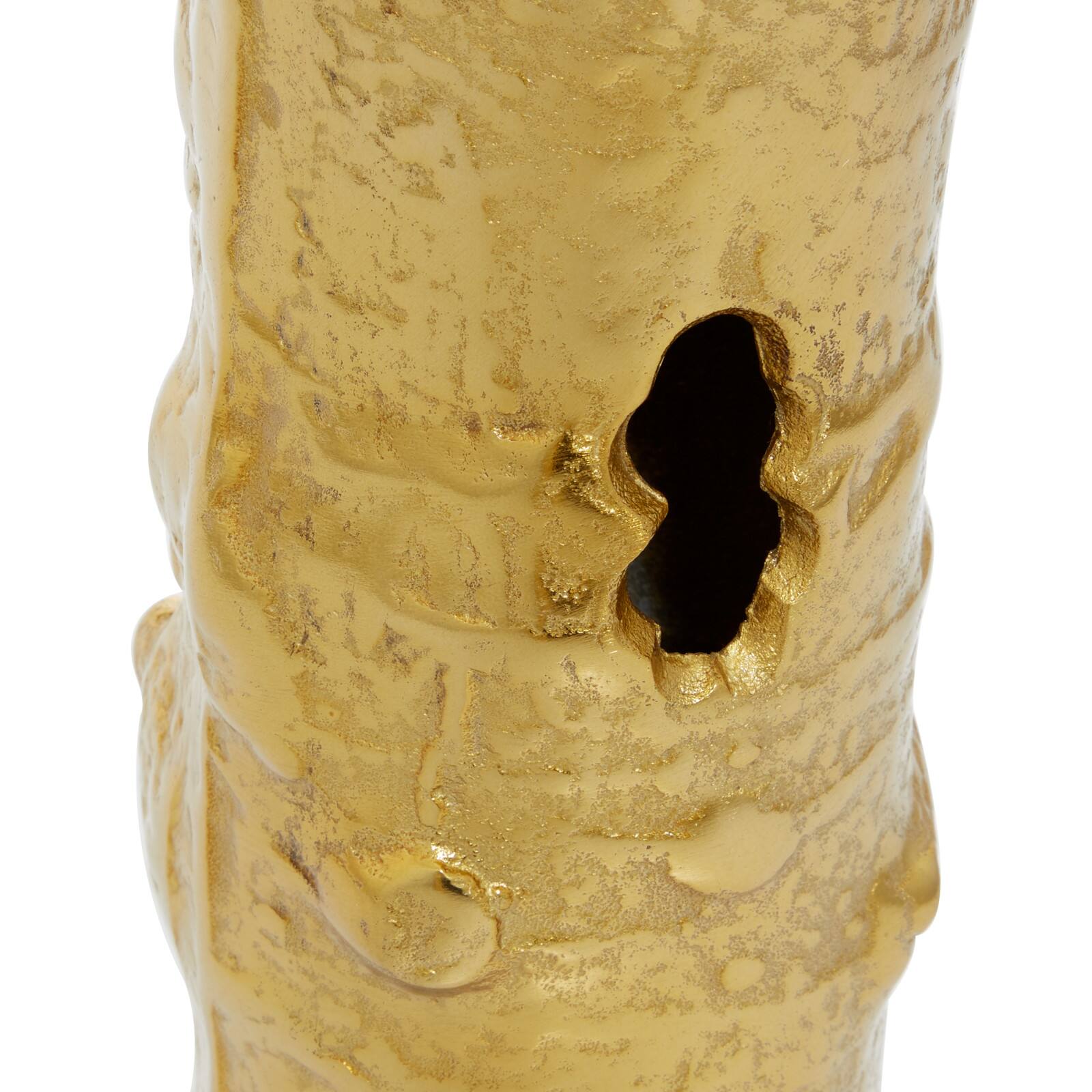 CosmoLiving by Cosmopolitan Gold Aluminum Vase Set