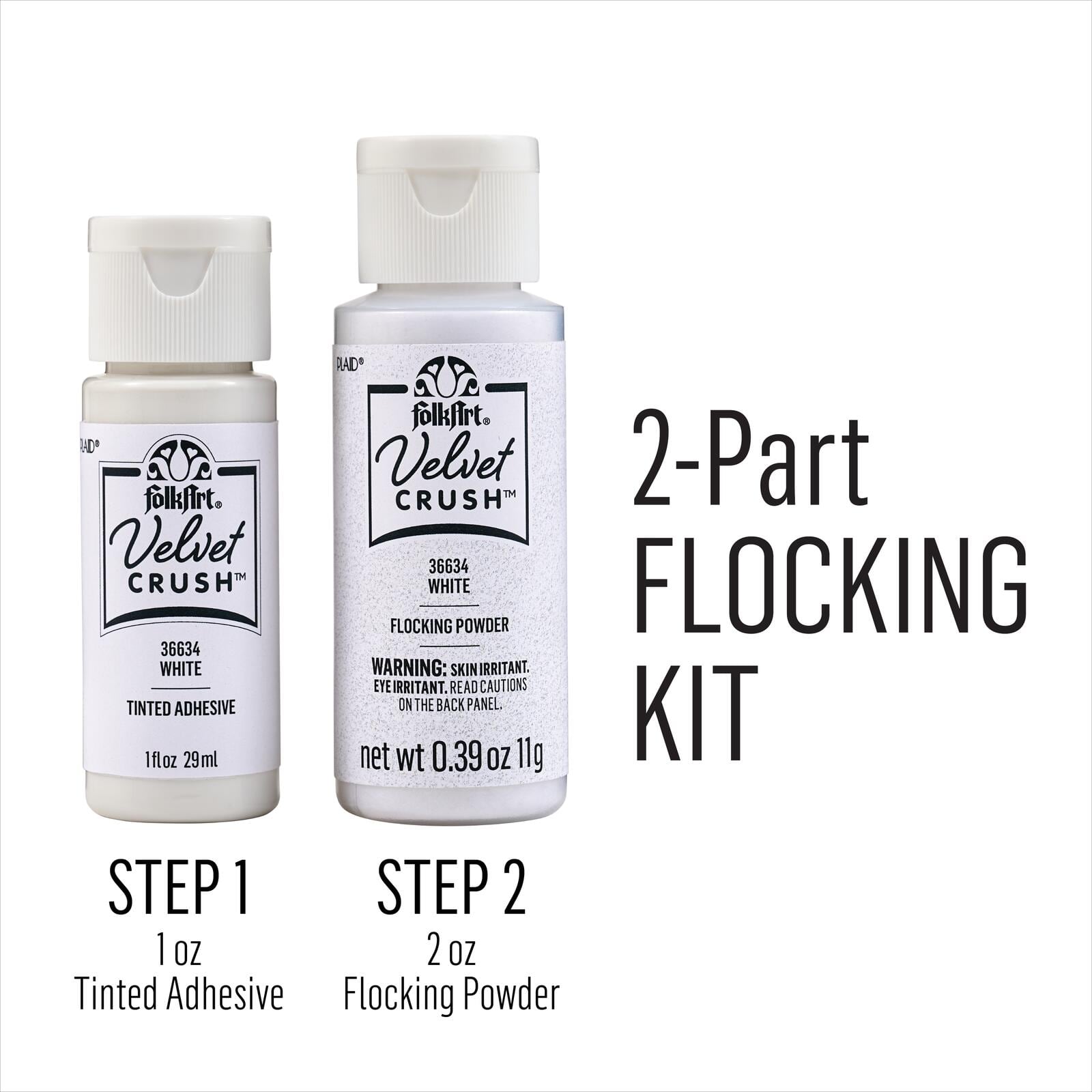 FolkArt&#xAE; Velvet Crush&#x2122; 2-Step Flock