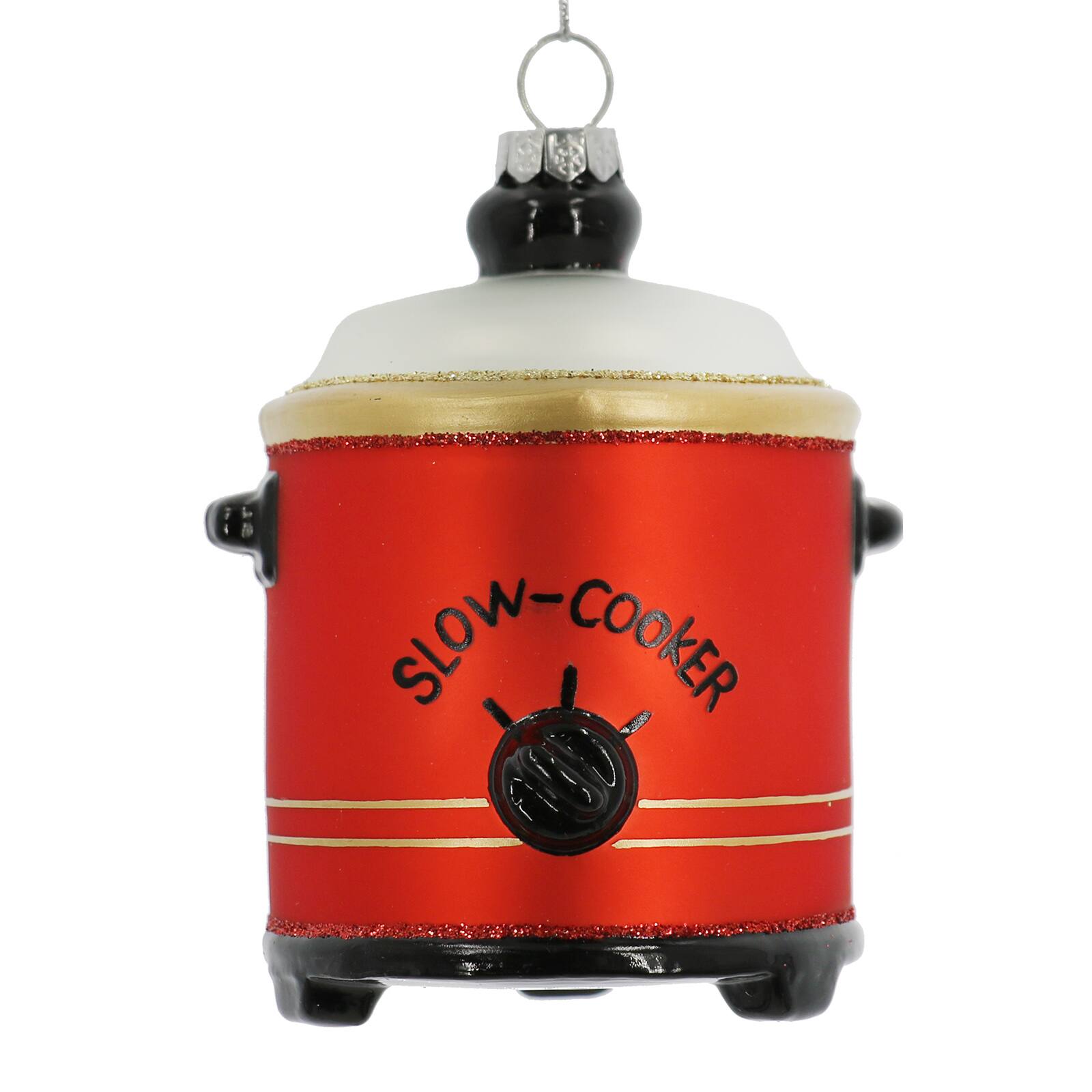 4.25&#x22; Slow Cooker Glass Ornament by Ashland&#xAE;