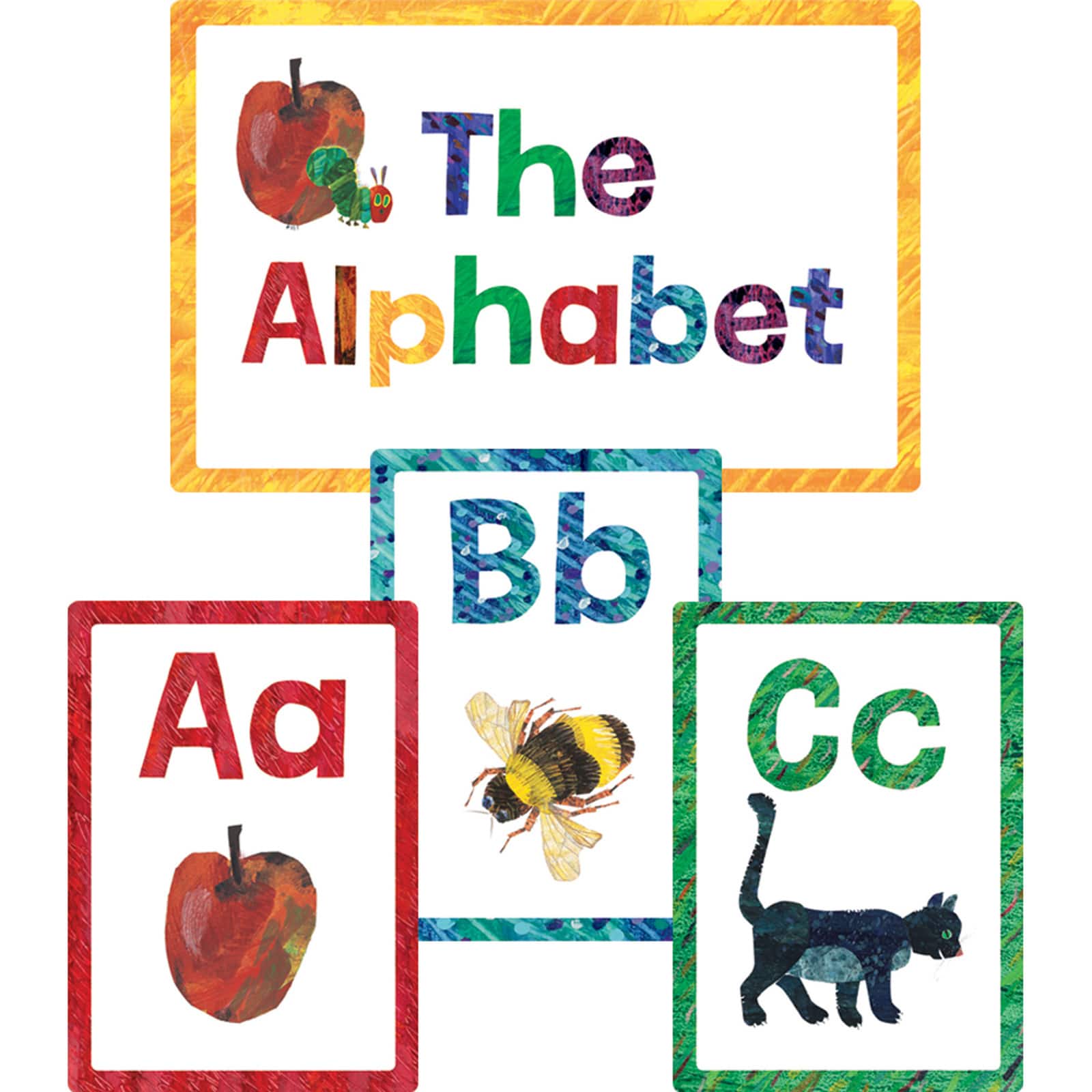 Carson Dellosa Education® World of Eric Carle™ Alphabet Bulletin Board Set