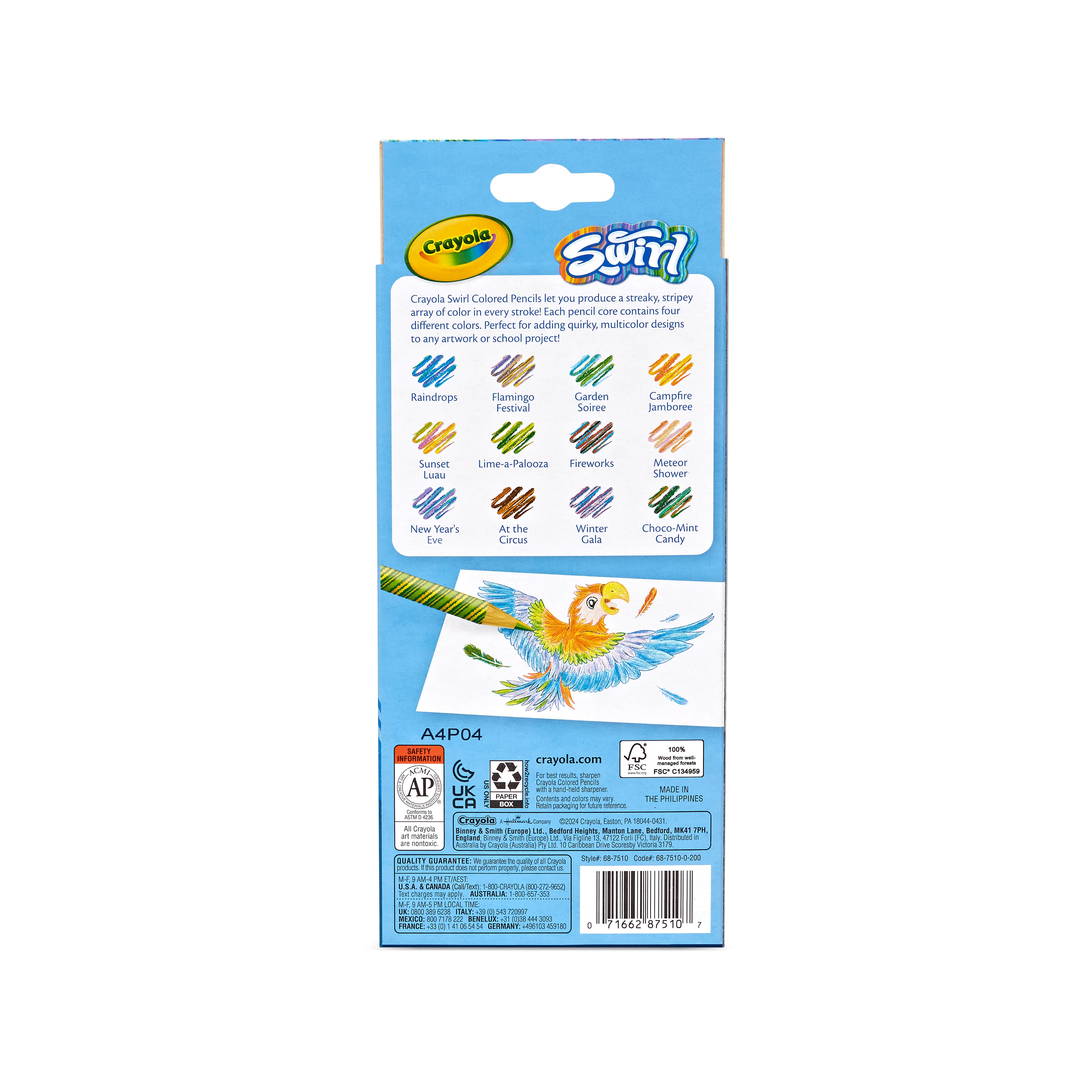 Crayola® Swirl Colored Pencils, 12ct.