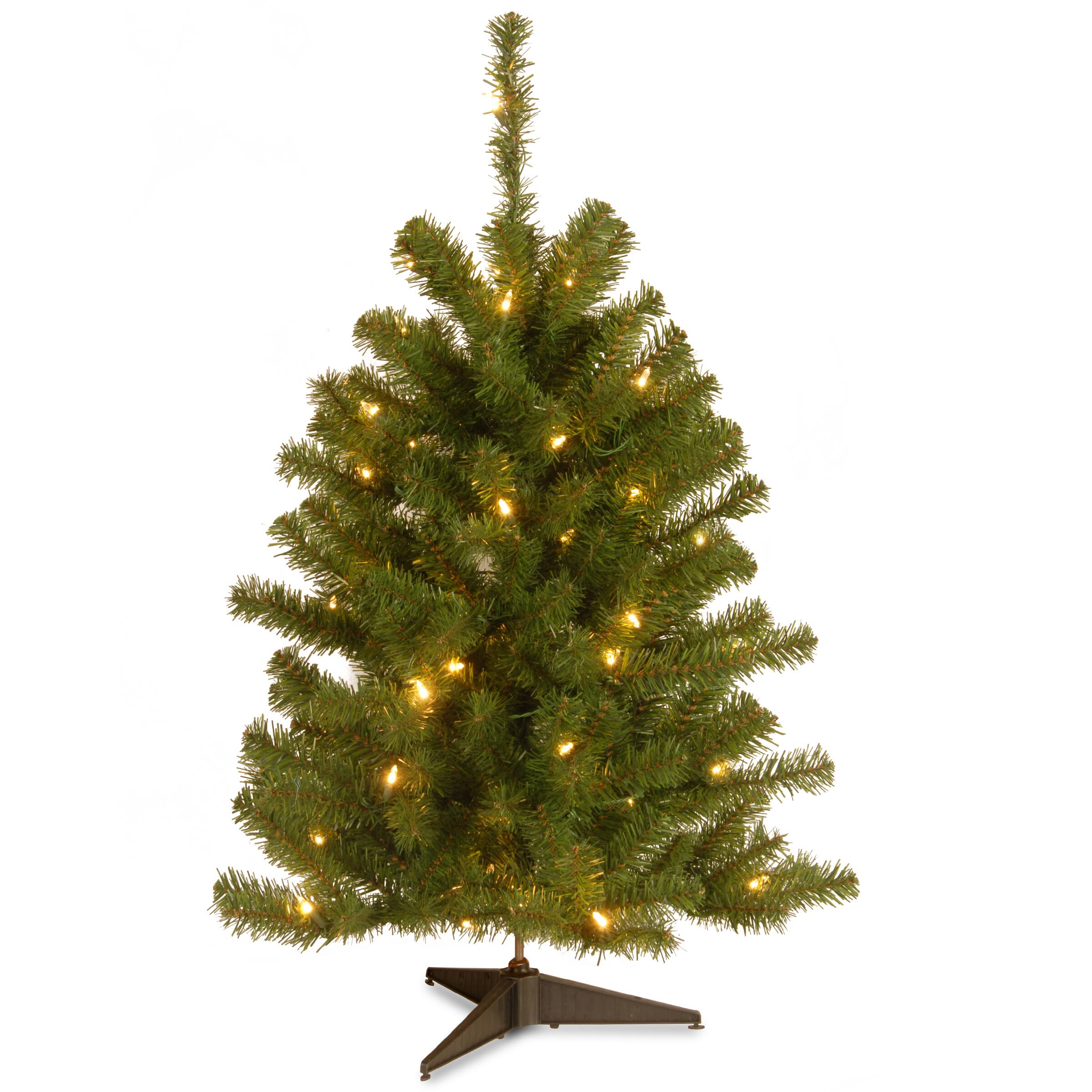 3ft. PreLit Eastern Spruce Artificial Christmas Tree, Clear Lights