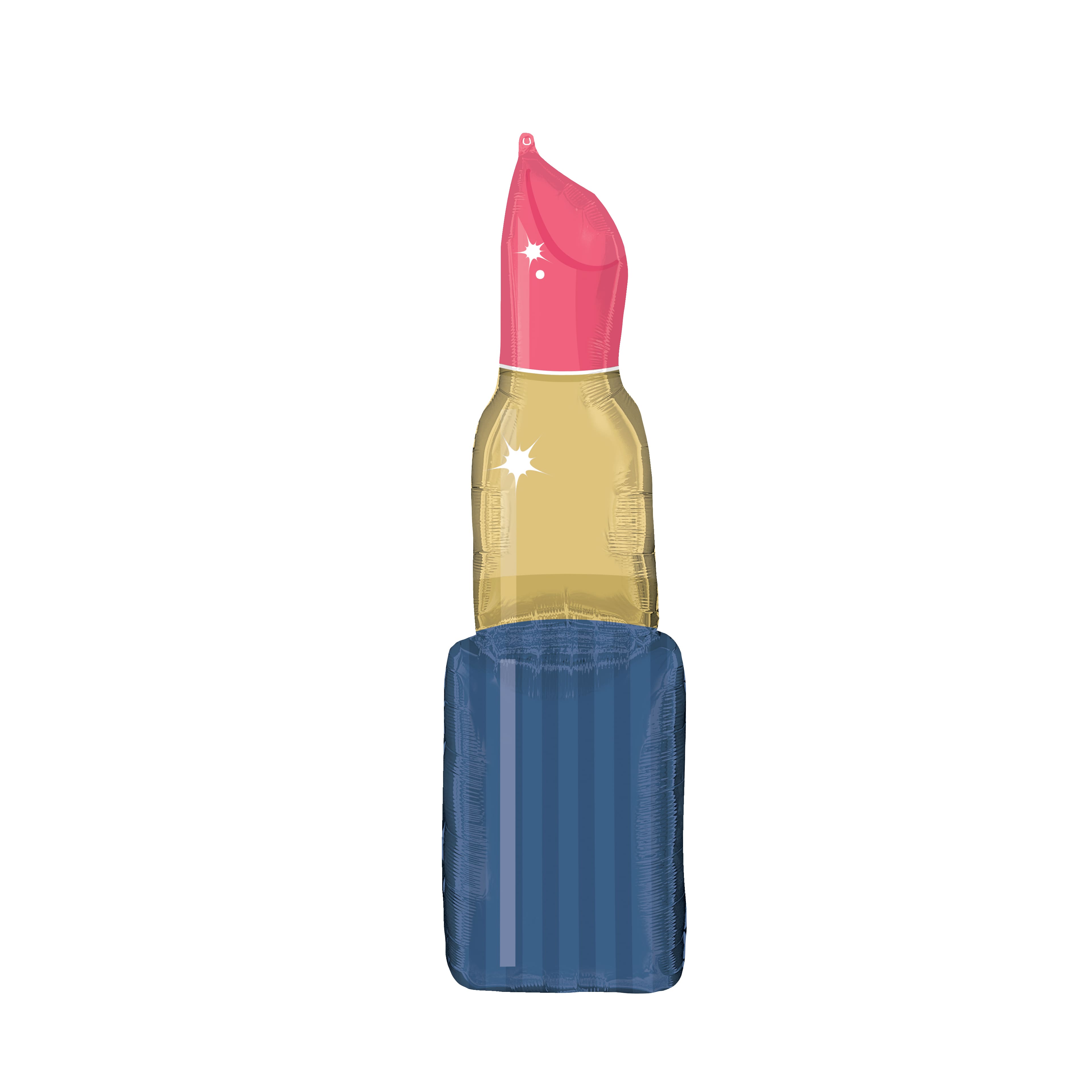 SuperShape&#xAE; 41&#x22; Spa Party Lipstick Tube Foil Balloon