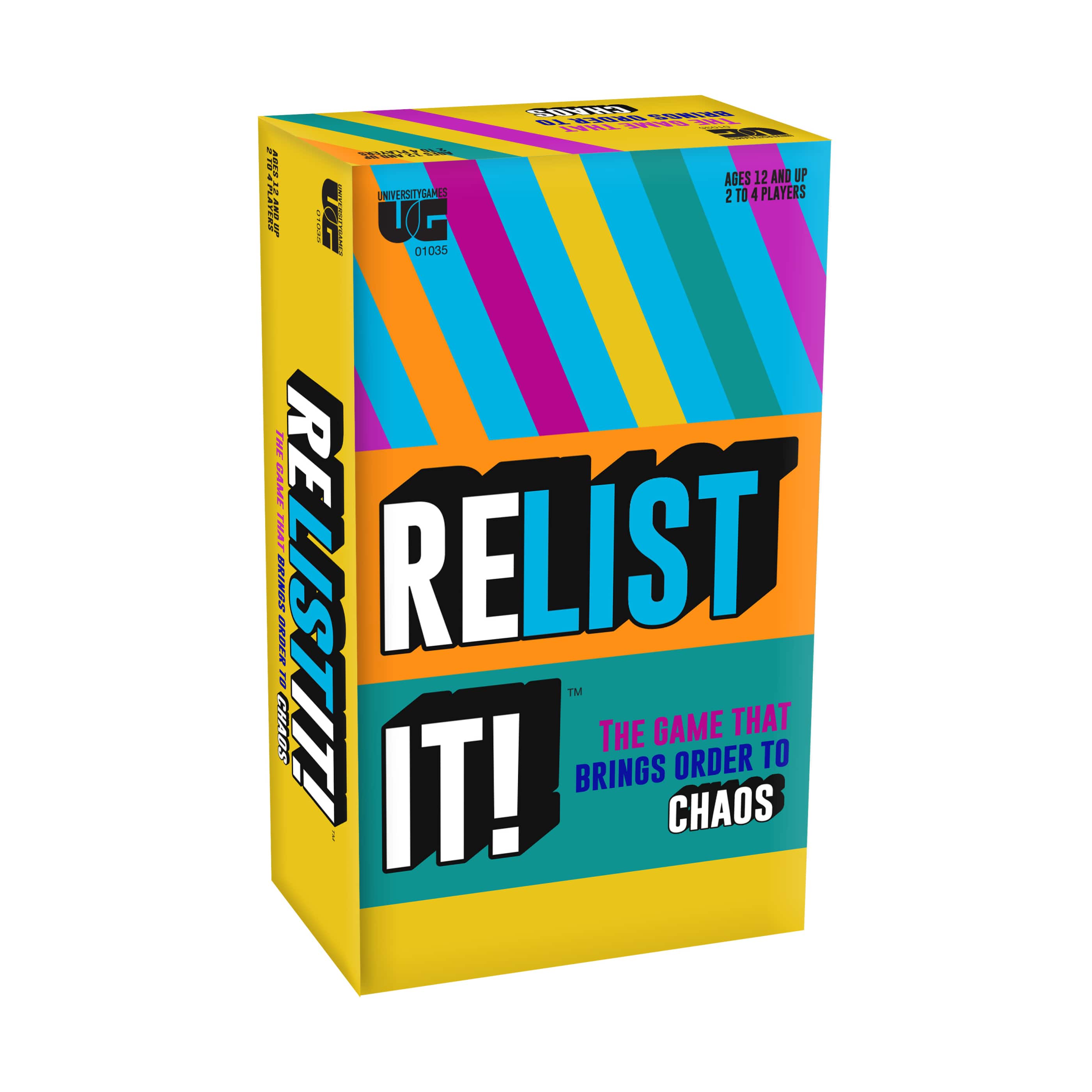 Relist It! - The Game that Brings Order to Chaos