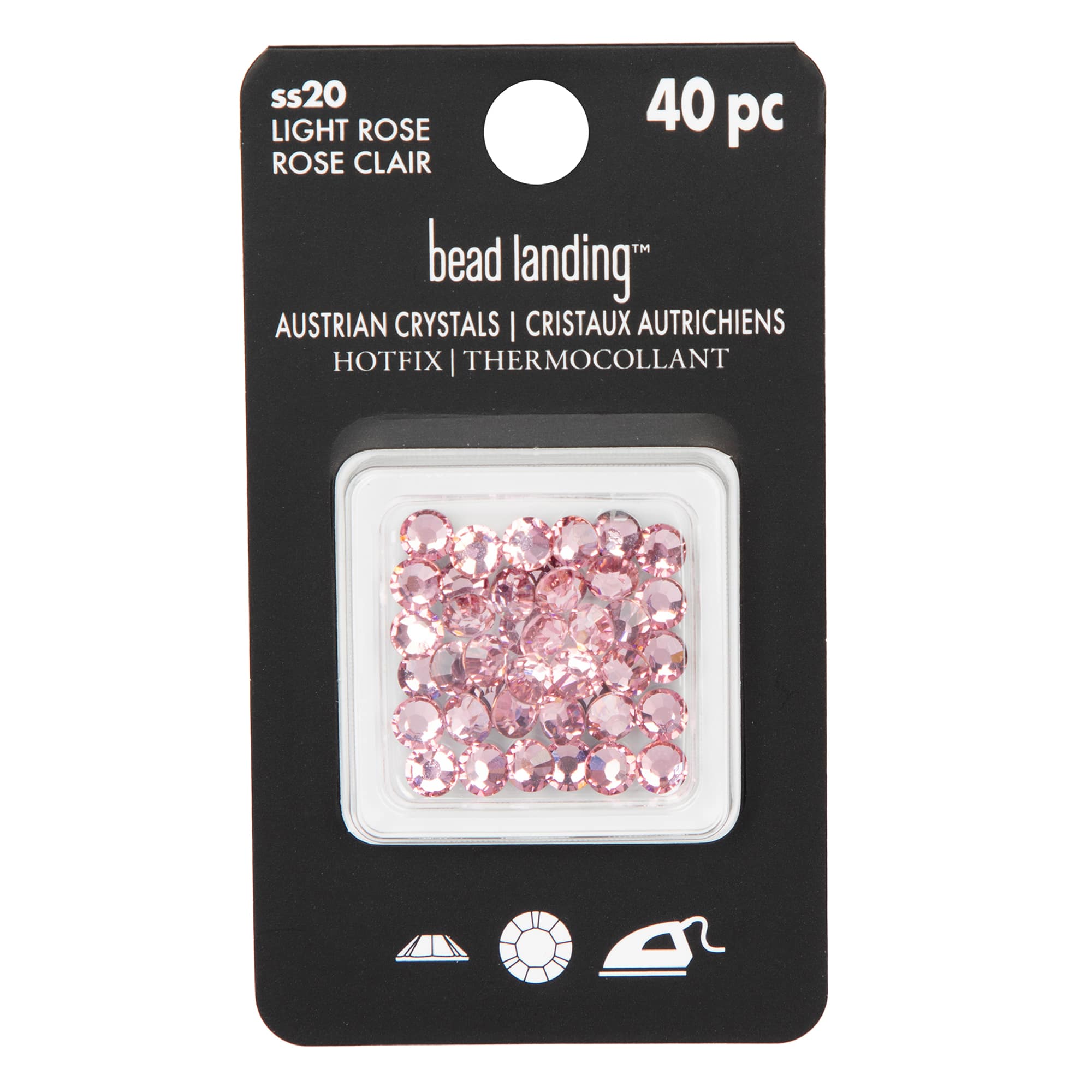 SS20 Round Hotfix Austrian Crystals by Bead Landing&#x2122;, 40ct.