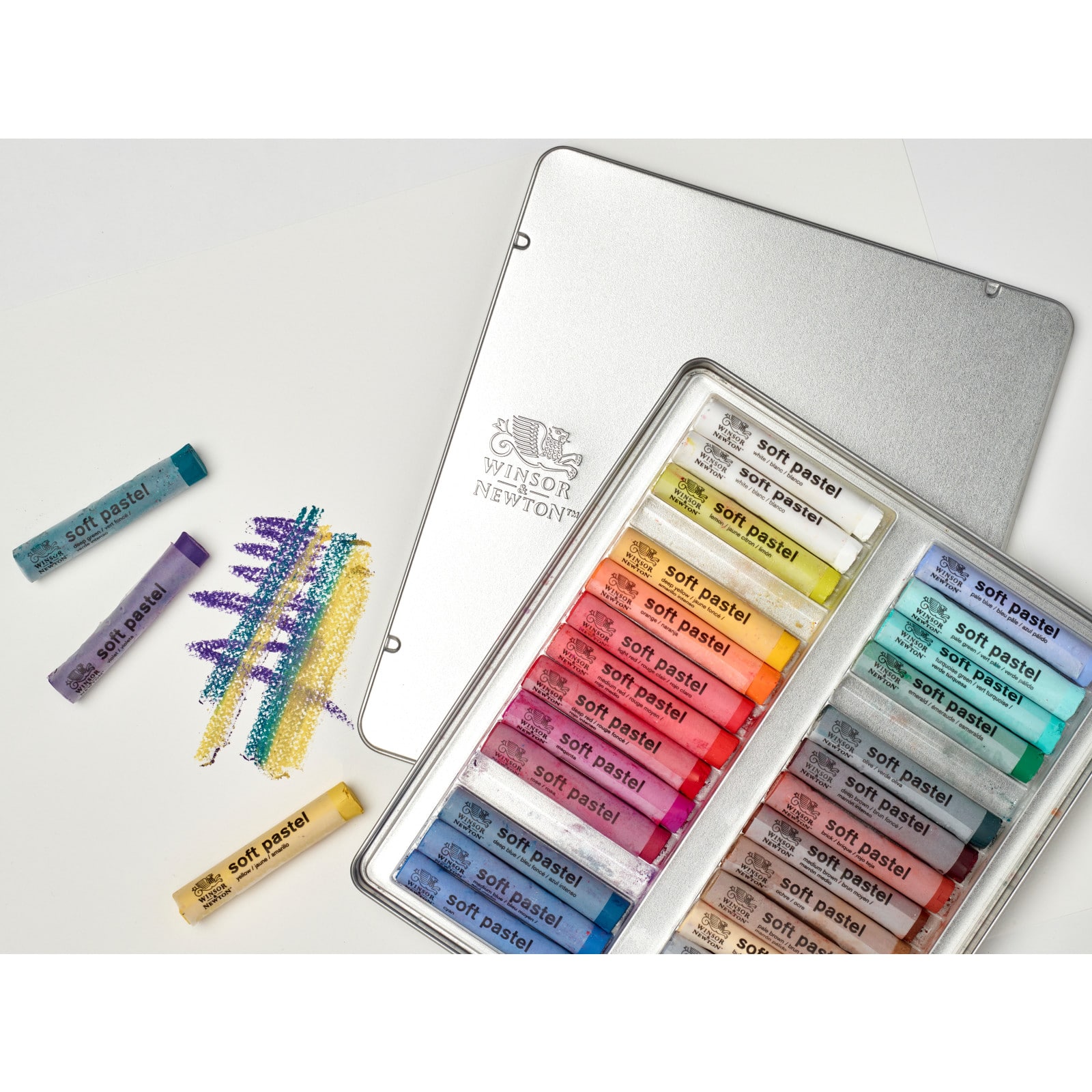 Winsor &#x26; Newton&#x2122; Introduction to Fine Art 30 Piece Soft Pastel Set