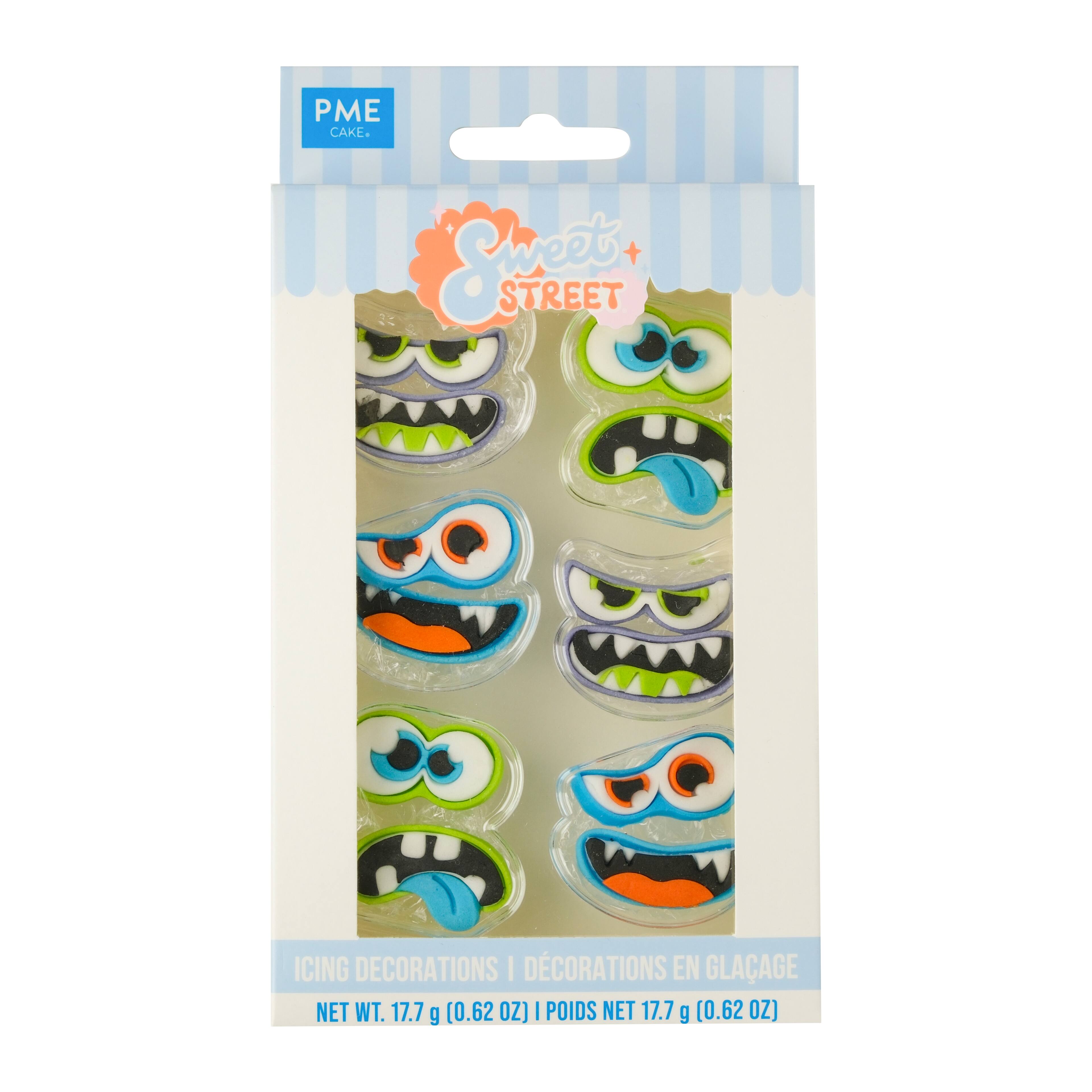 PME Cake Sweet Street&#xAE; Funny Faces Icing Decorations