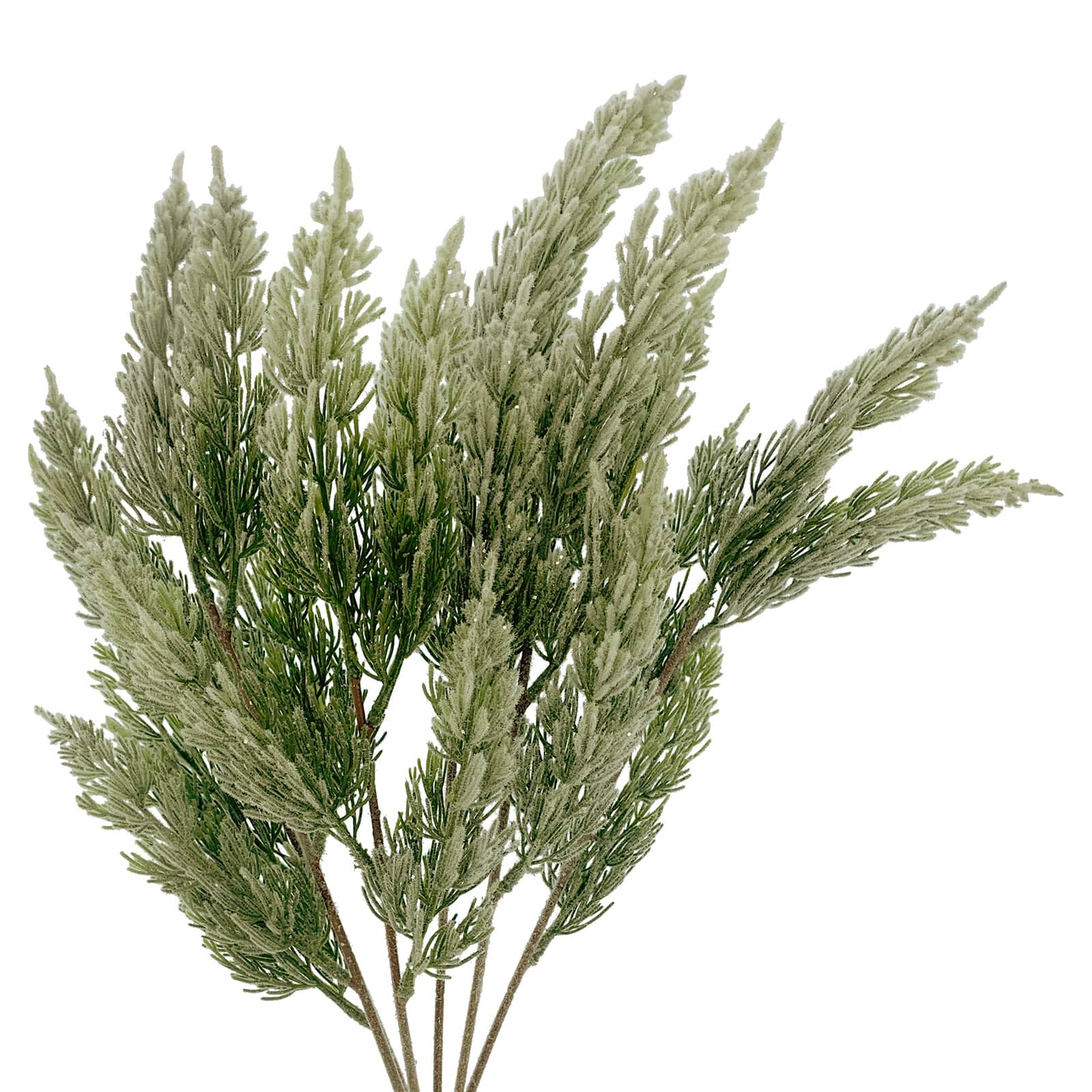 21&#x22; Green Flocked Pine Deluxe Bush by Ashland&#xAE;