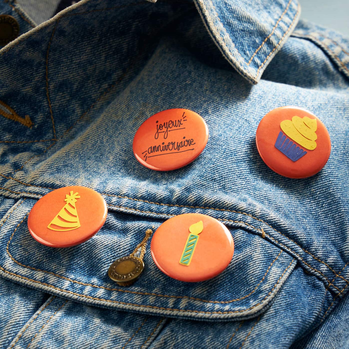 Birthday Buttons