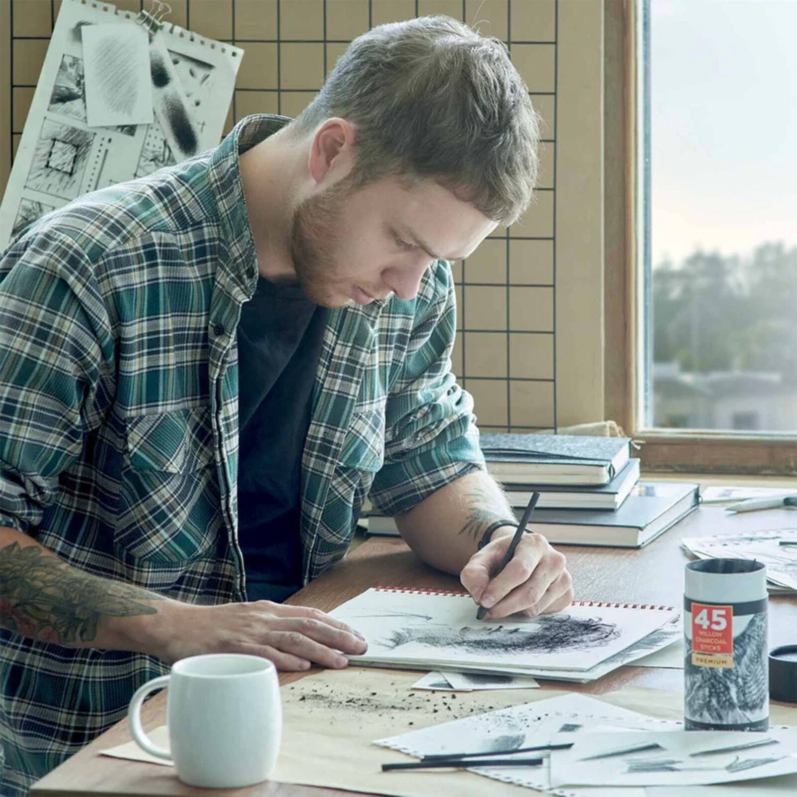 Arteza® Willow Charcoal Set