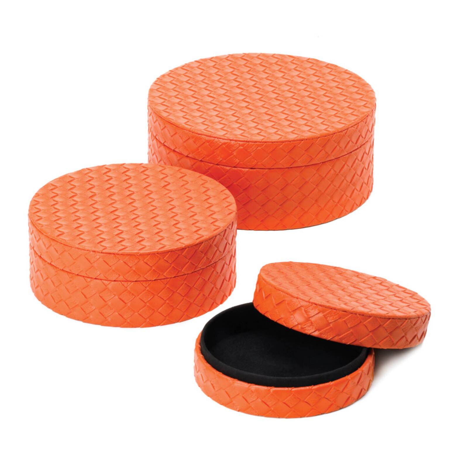 7&#x22; Orange Keepsake Box Set, 3ct.