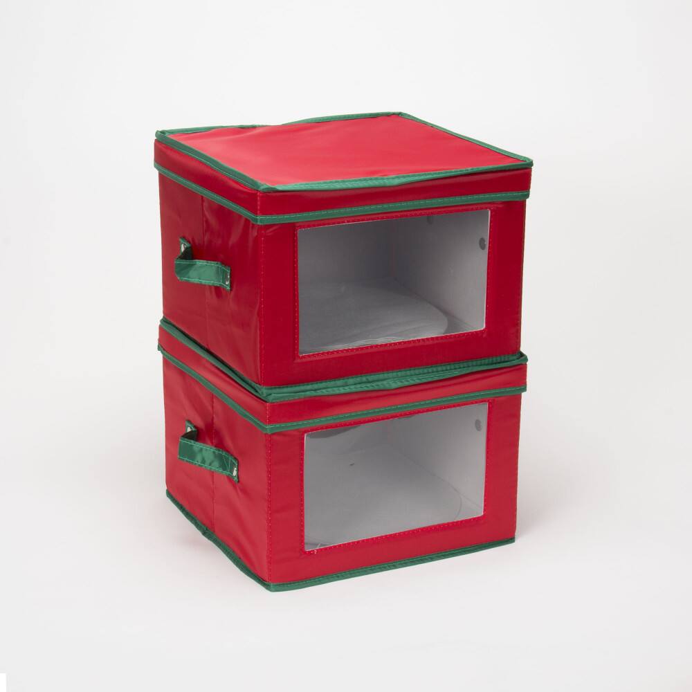 Household Essentials Plate Storage Box