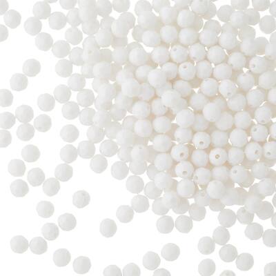 8mm Faceted Acrylic Round Craft Beads by Bead Landing™ image