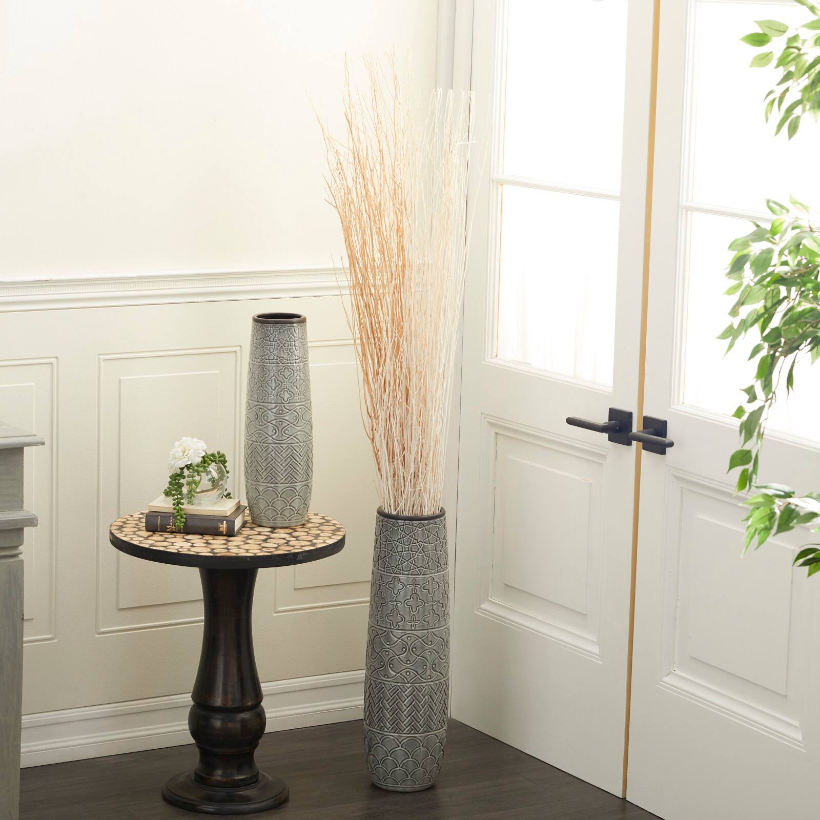 Tan & White Pigeon Pea Foliage Bundle Set