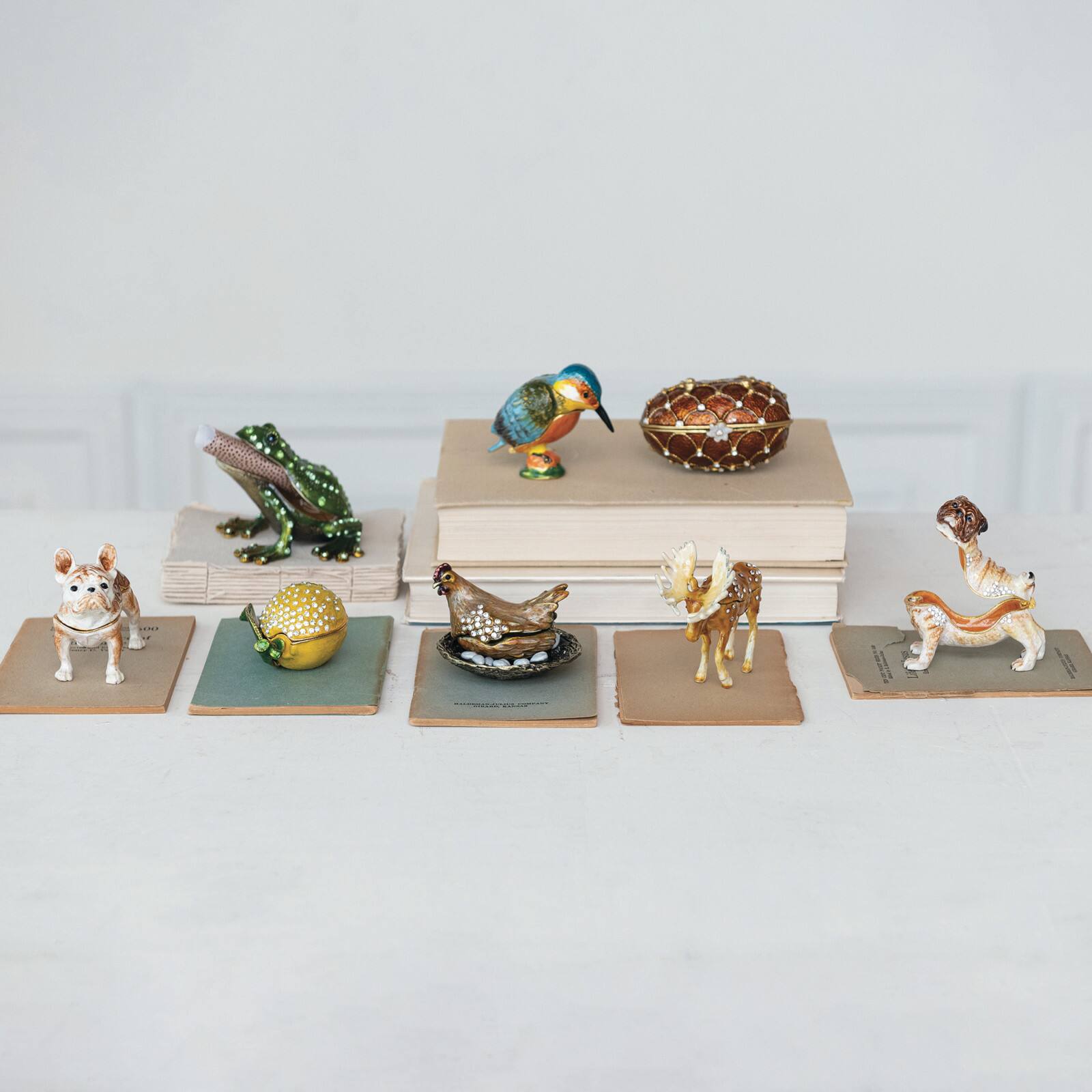 Hello Honey&#xAE; 3.5&#x22; Brown Majestic Moose Trinket Box