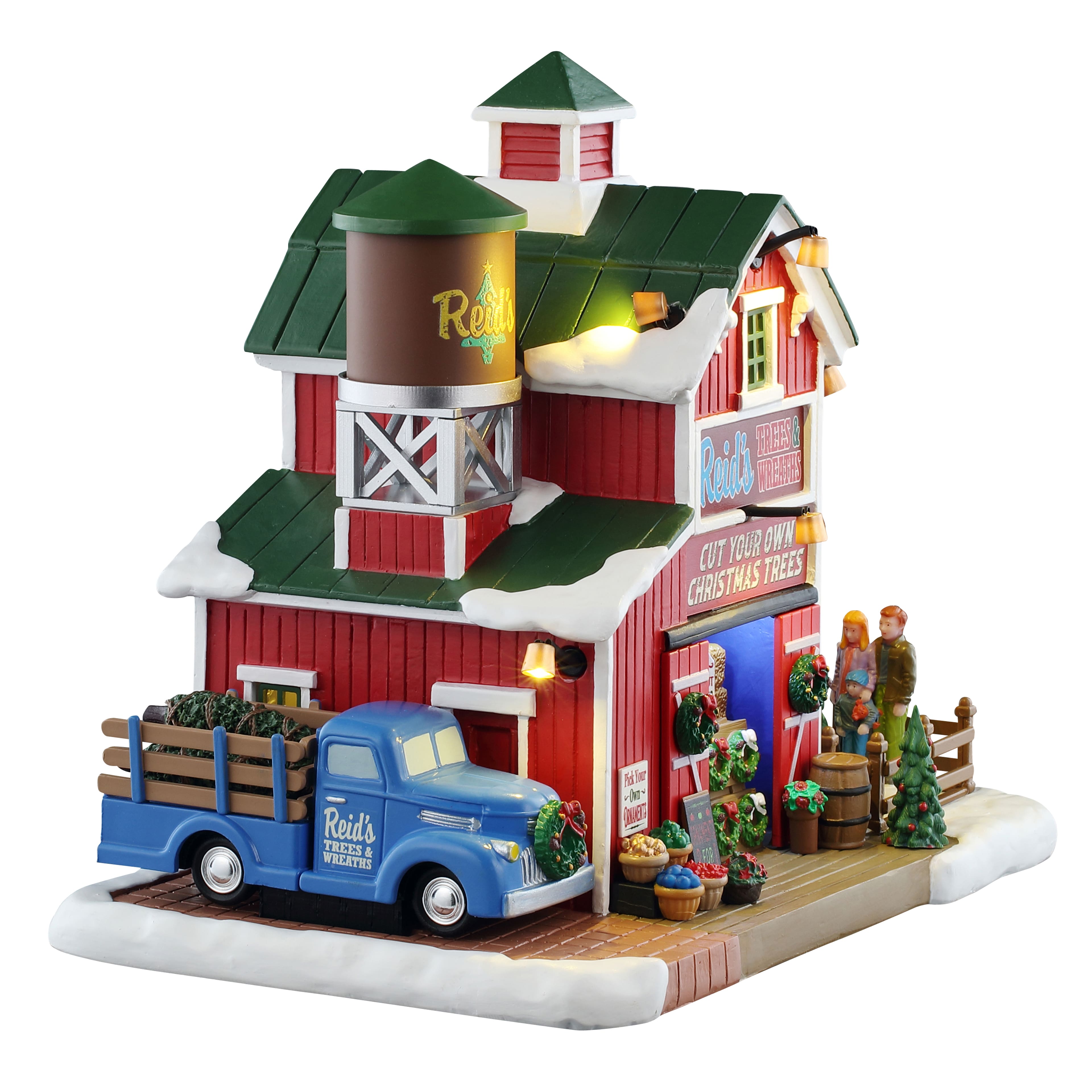 Lemax® Harvest Crossing Reid's Trees & Wreaths