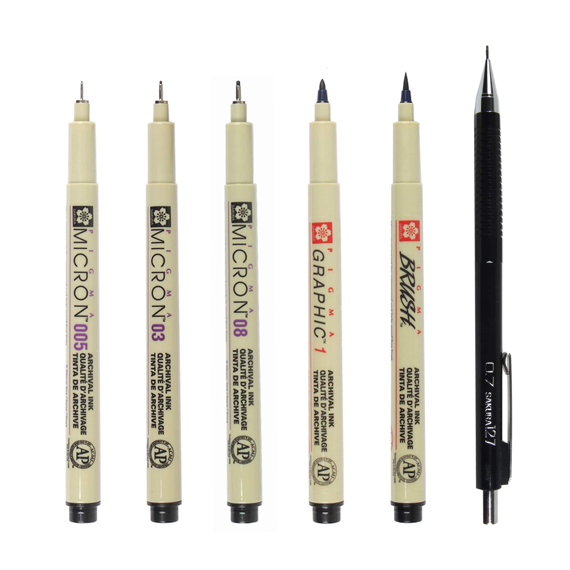 6 Packs: 6 ct. (36 total) Pigma® Micron™ Manga-Comic Pro Pens