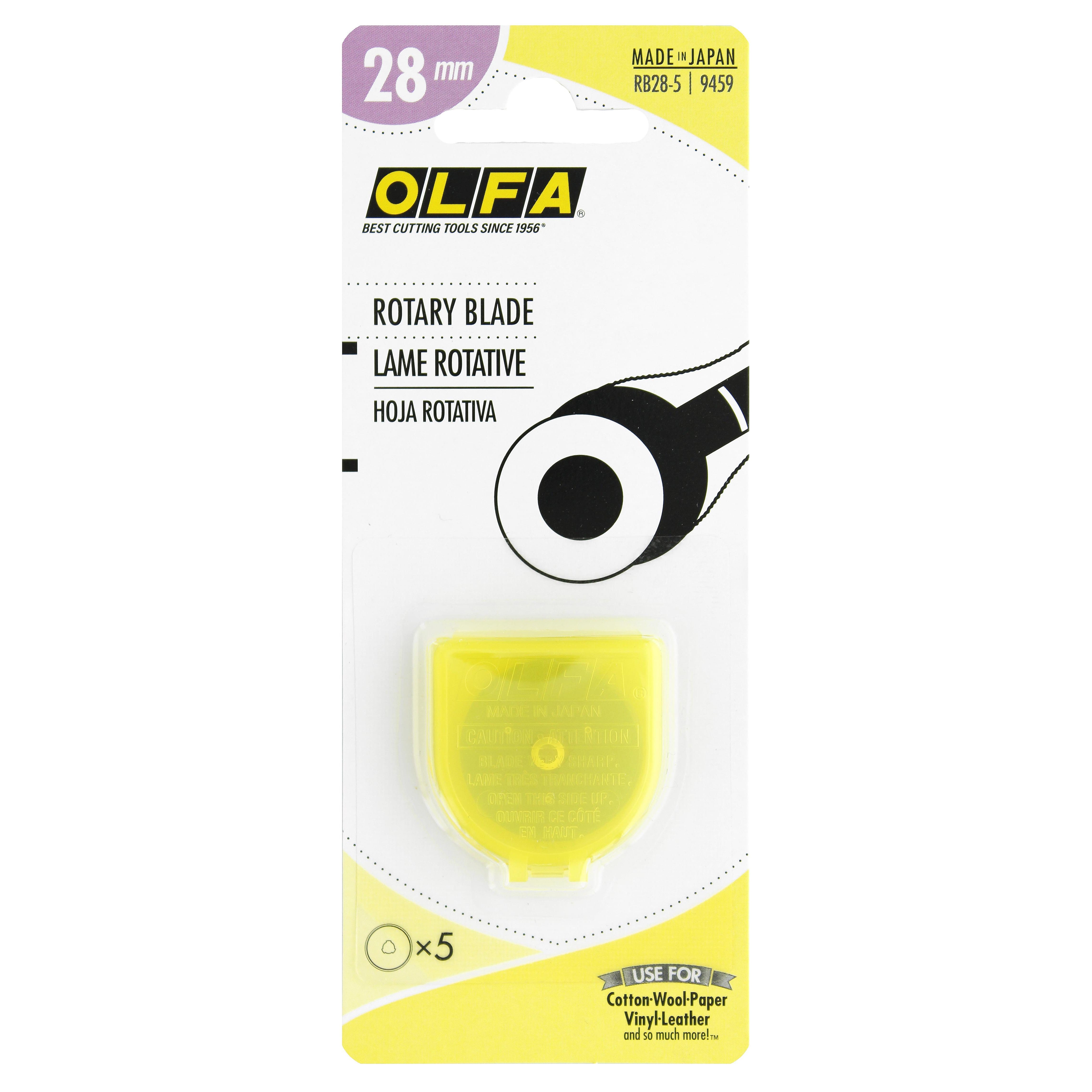 Olfa 28mm Rotary Blades, 5ct. - D616145S - Arts and Crafts Get the Olfa 28mm Rotary Blades, 5ct. at Michaels. sku D616145S