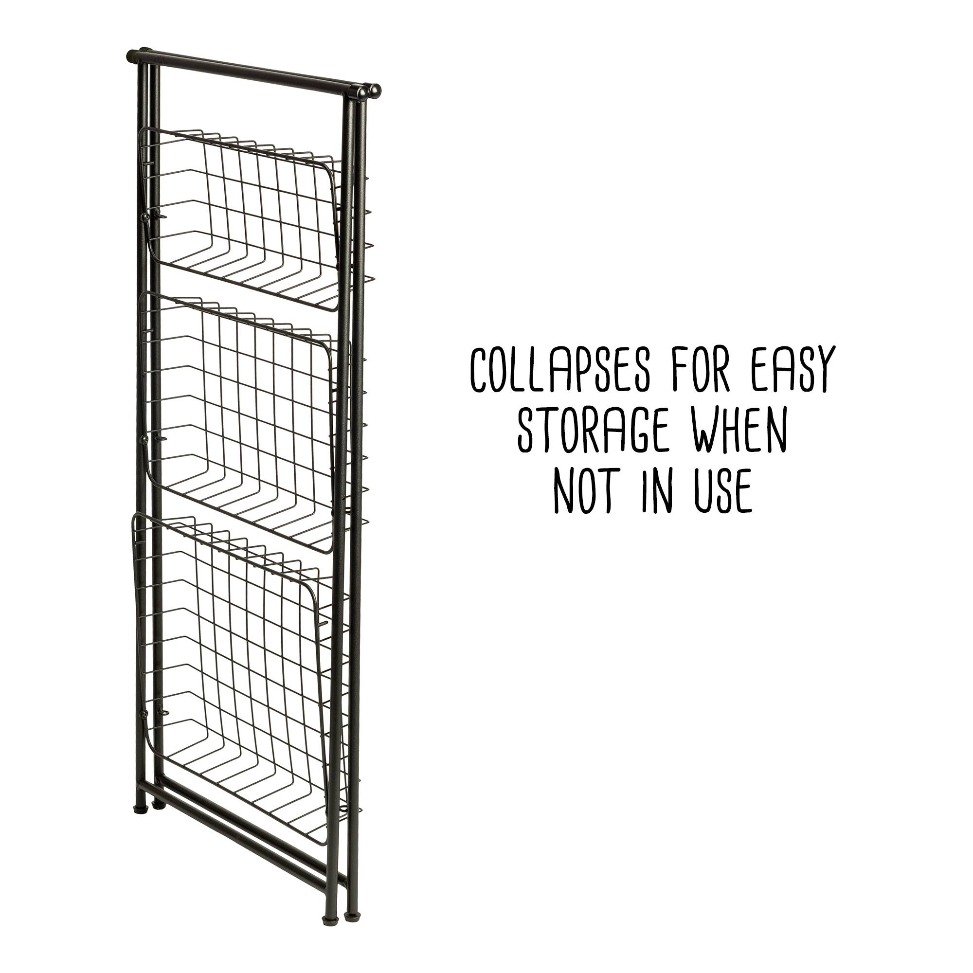 Honey Can Do 3-Tier Folding A-Frame Caddy