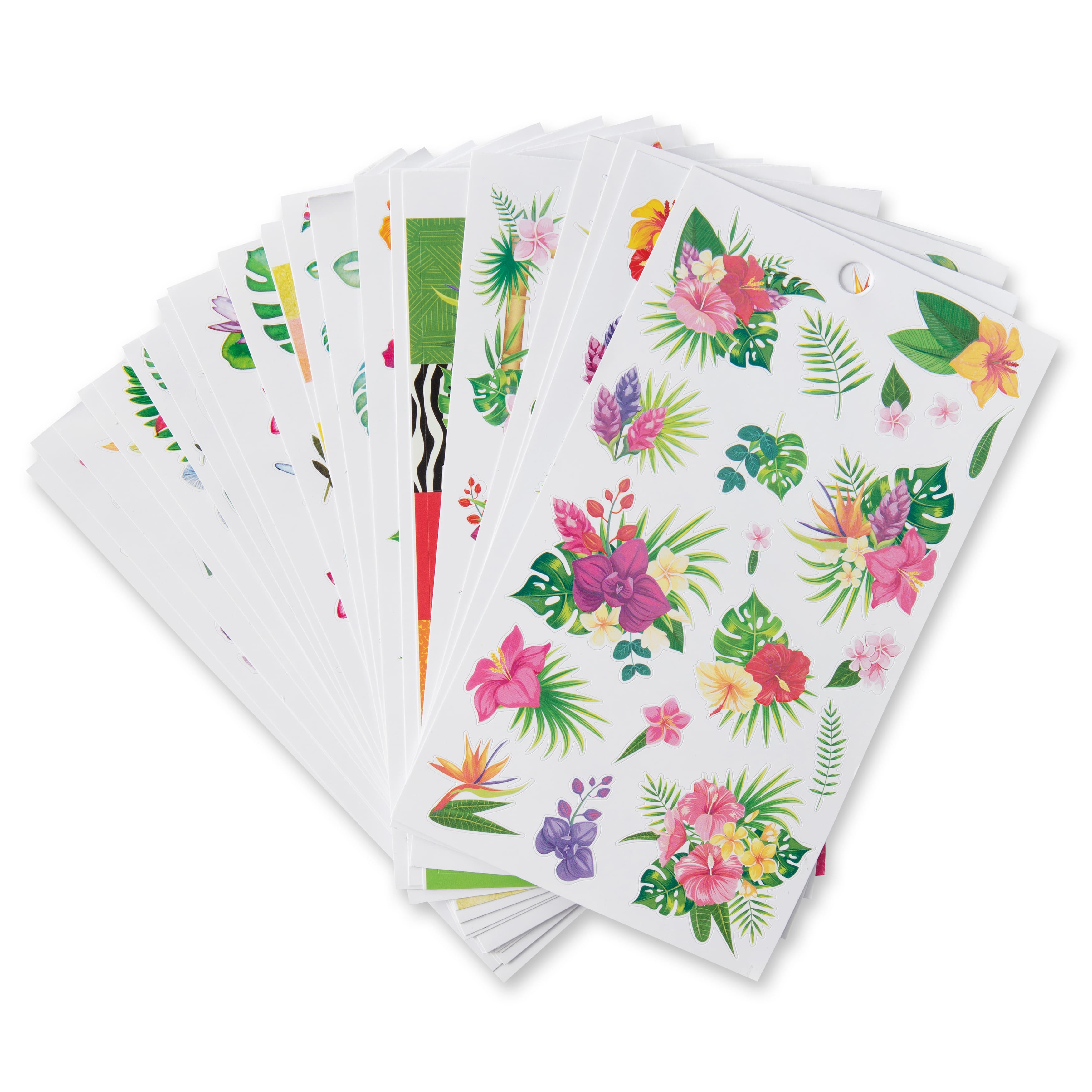 Tropical Flower Stickers by Recollections&#x2122;