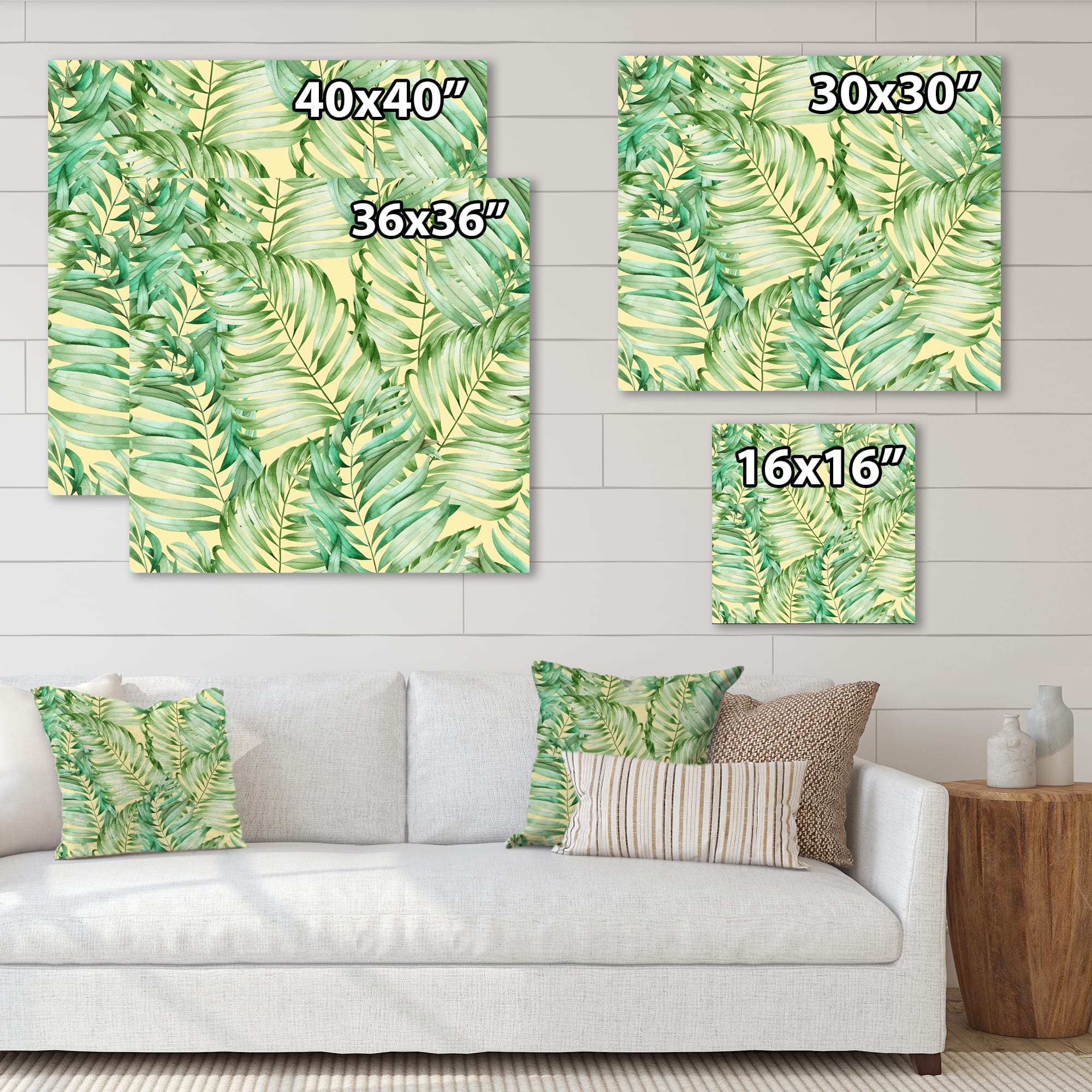 Designart - Tropical Leaves of Monstera