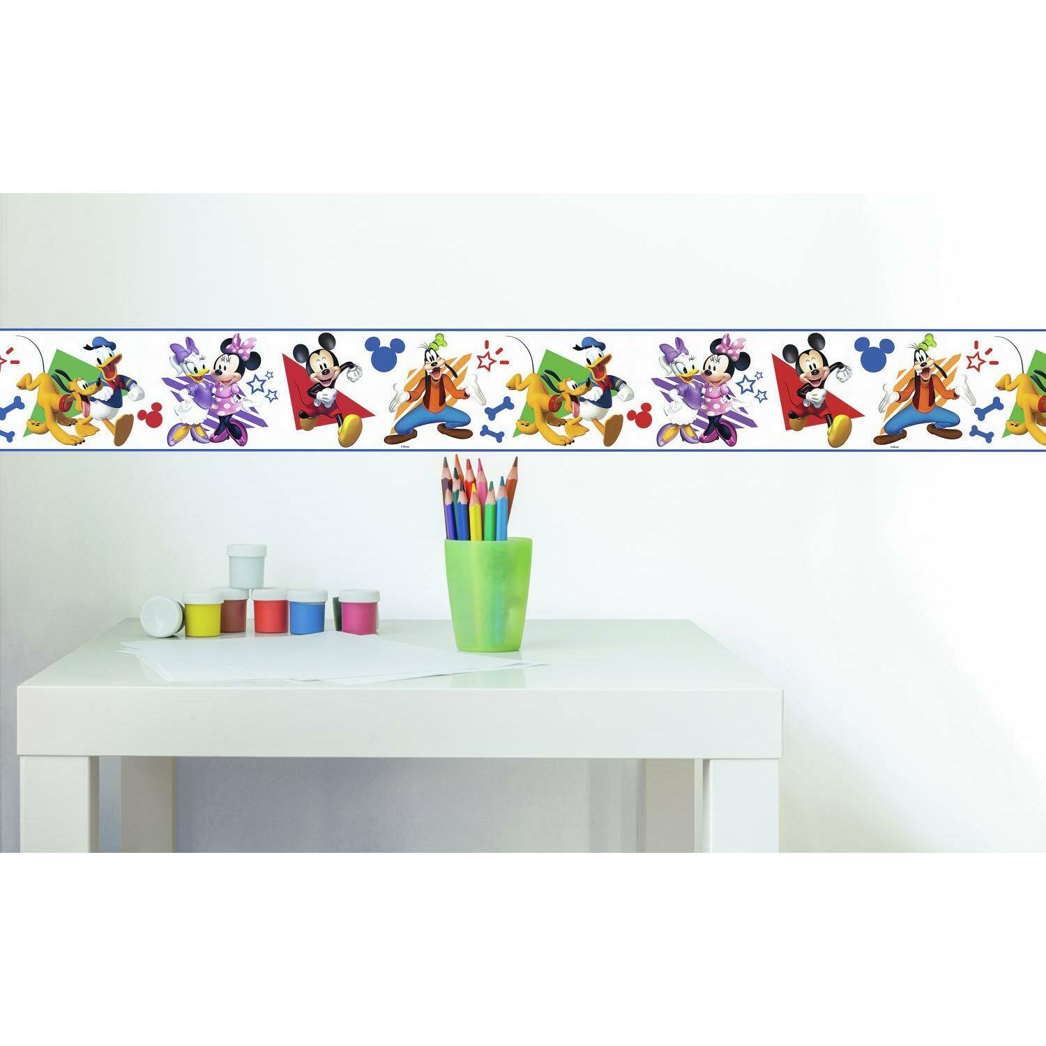 RoomMates Disney Mickey & Friends Peel & Stick Border