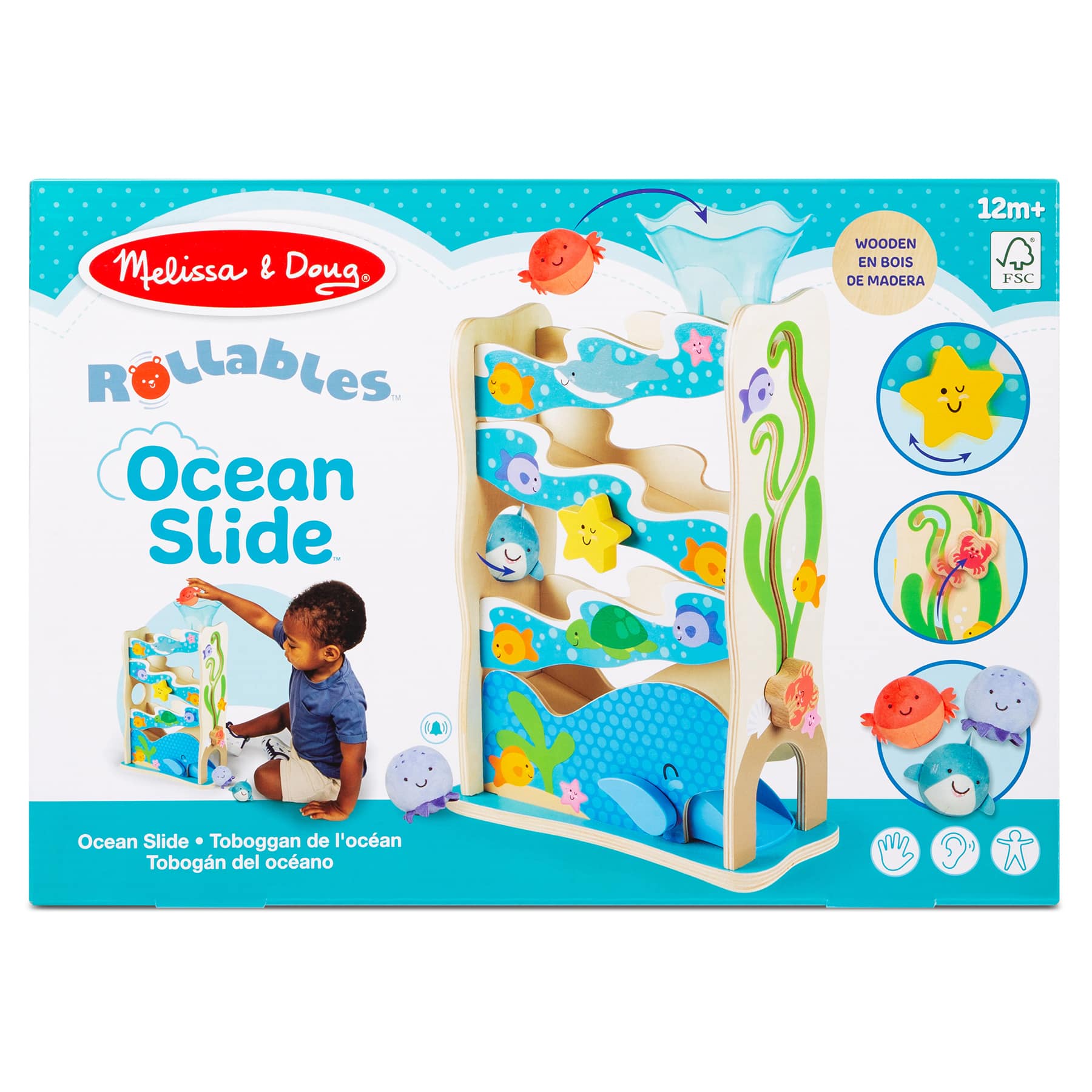 Melissa & Doug® Rollables™ Ocean Slide Play Set