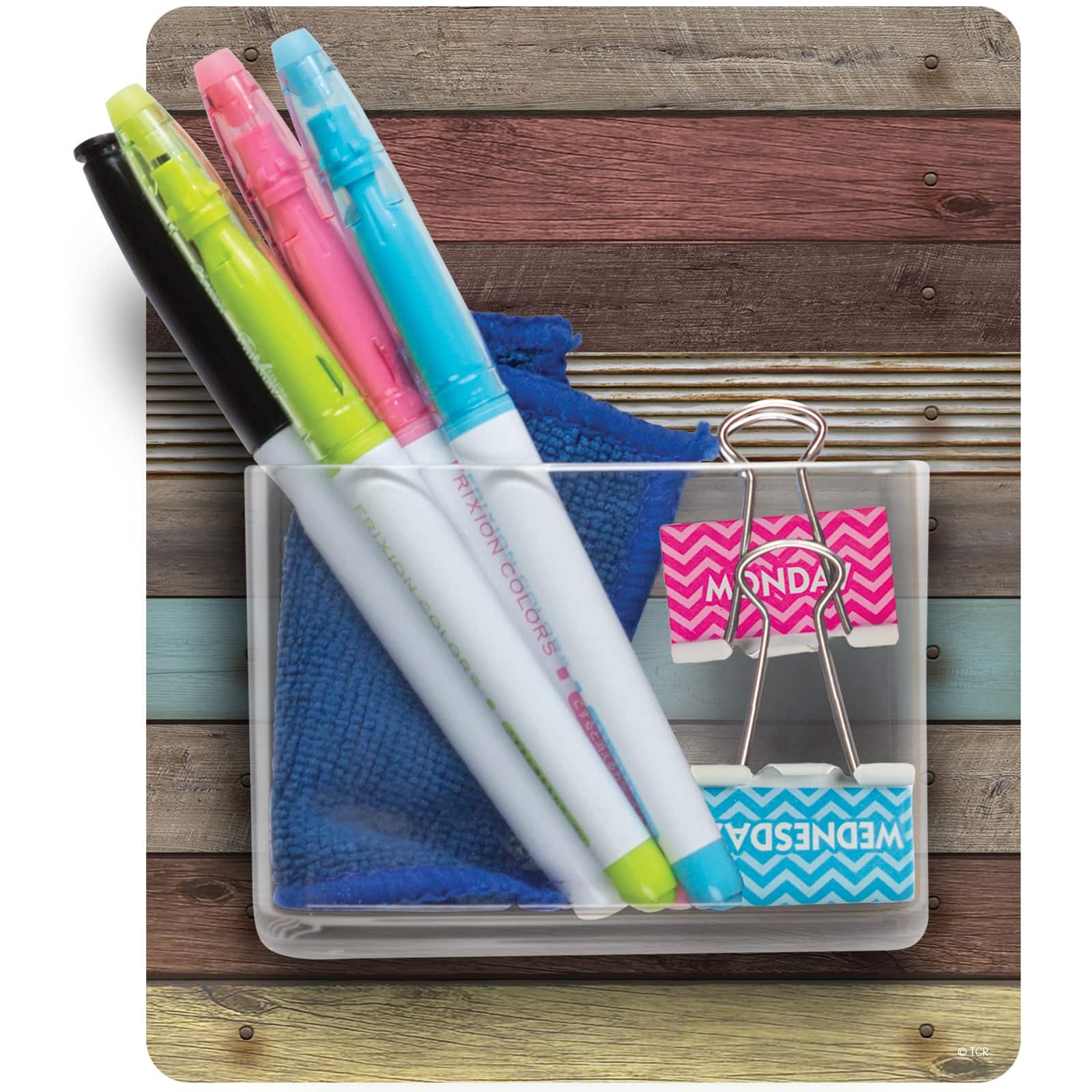 Teacher Created Resources Clingy Thingies® Home Sweet Classroom Storage Pocket, 3ct.
