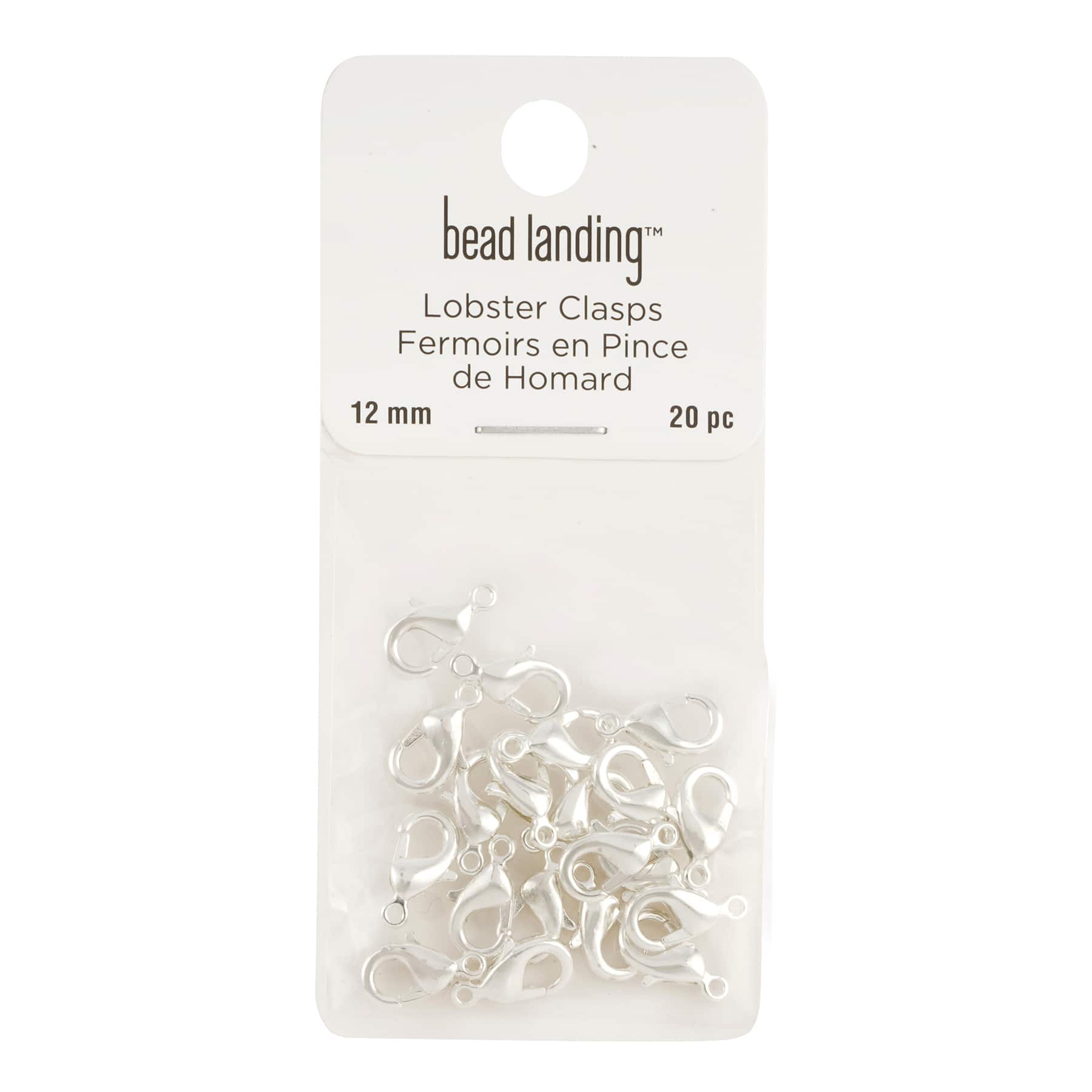 12 Packs: 20 ct. (240 total) 12mm Lobster Clasps by Bead Landing™