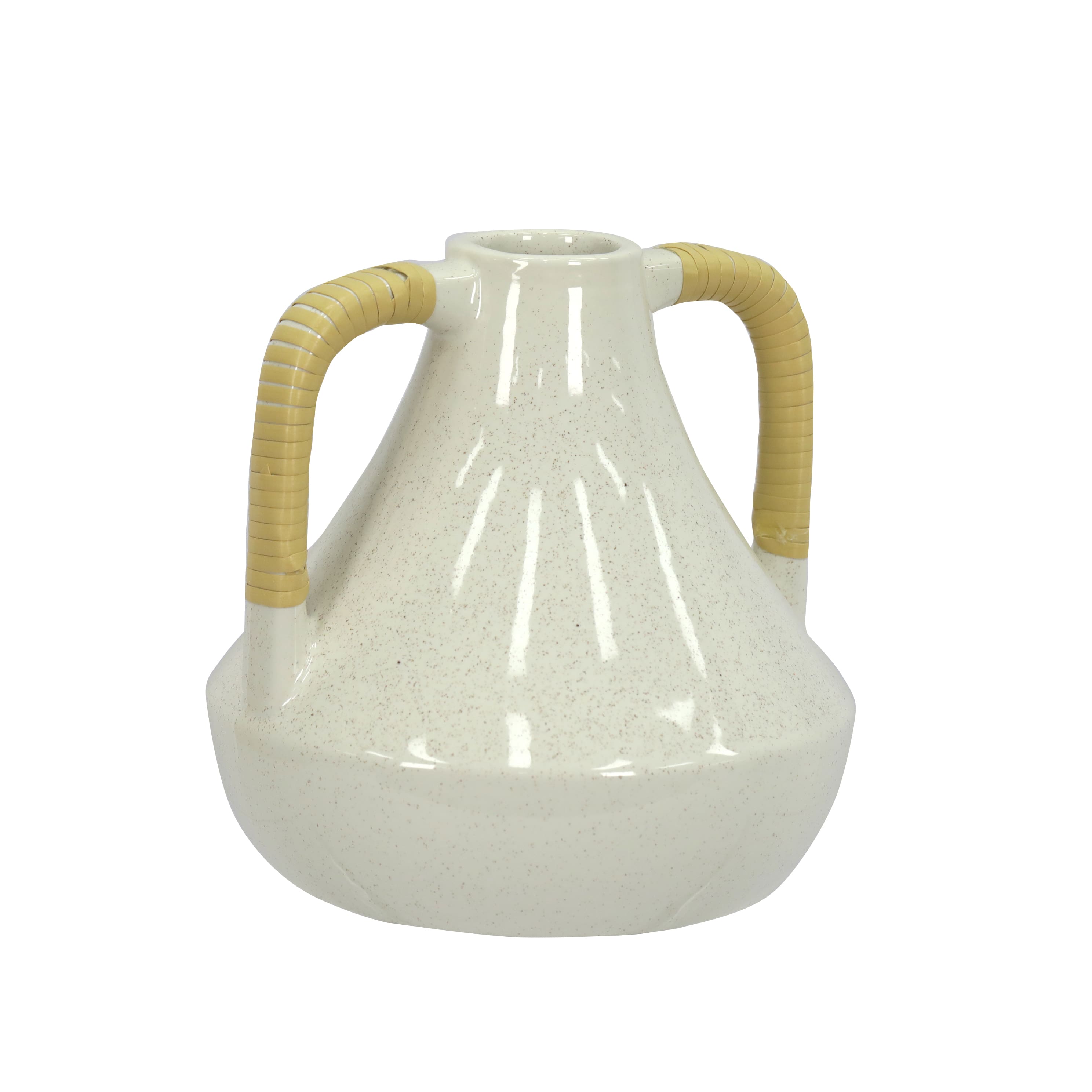 6&#x22; Ceramic Vase with Handles by Ashland&#xAE;