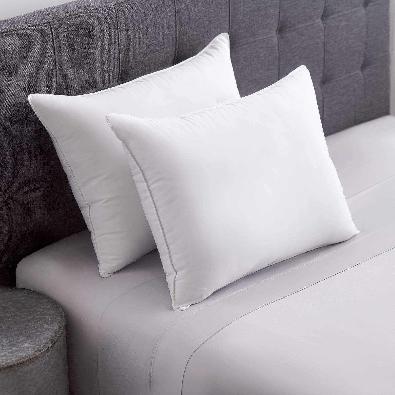 Allied Home Refresh Villa 2ct. 220 Thread Count Polyester Queen Pillow ...