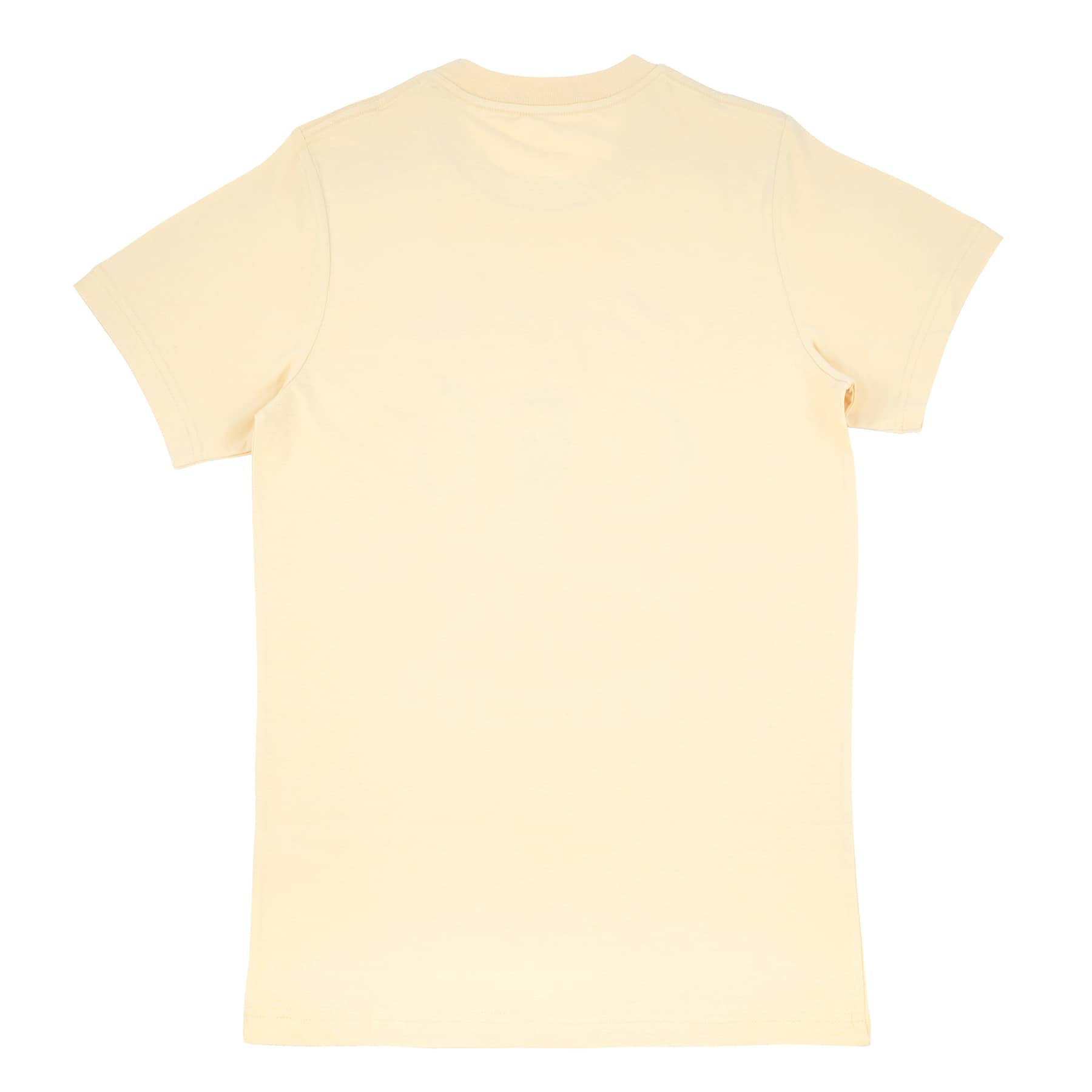 Beige Black Cat on Jack-o&#x27;-Lantern Adult Crew Neck T-Shirt by Celebrate It&#x2122;