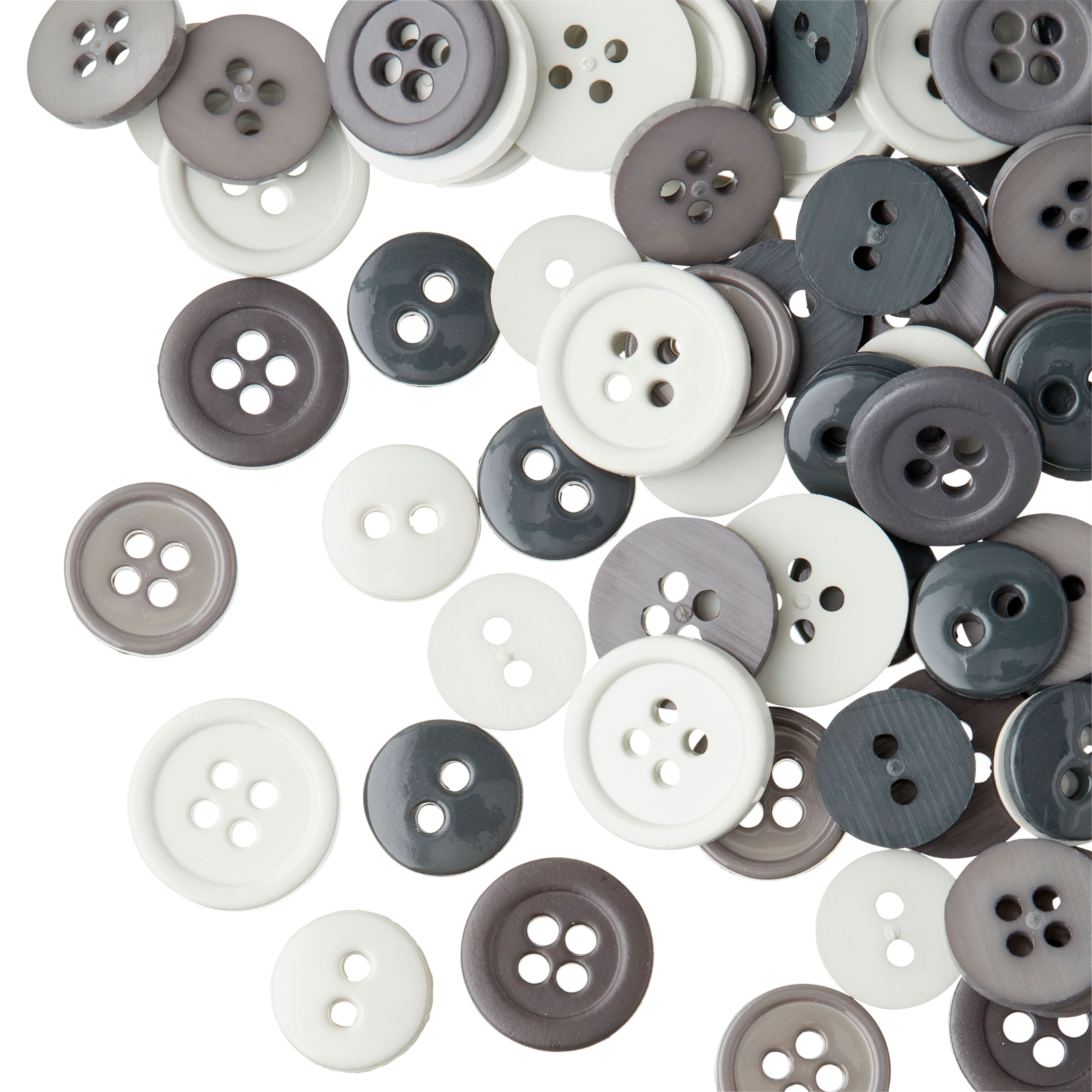 Silver Filigree Jean Buttons by Loops & Threads | Michaels