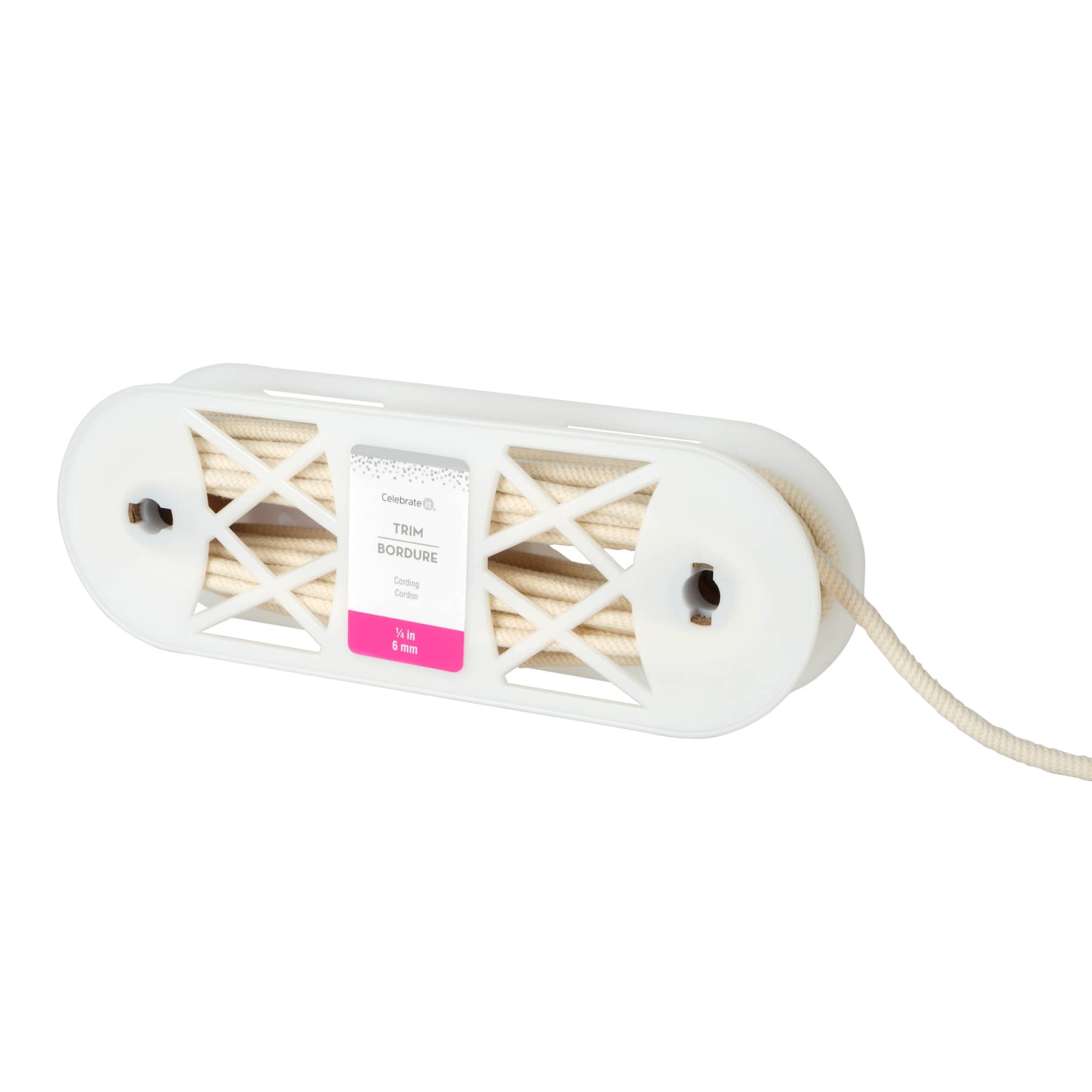 1/4&#x22; Beige Cording Trim by Celebrate It&#xAE;