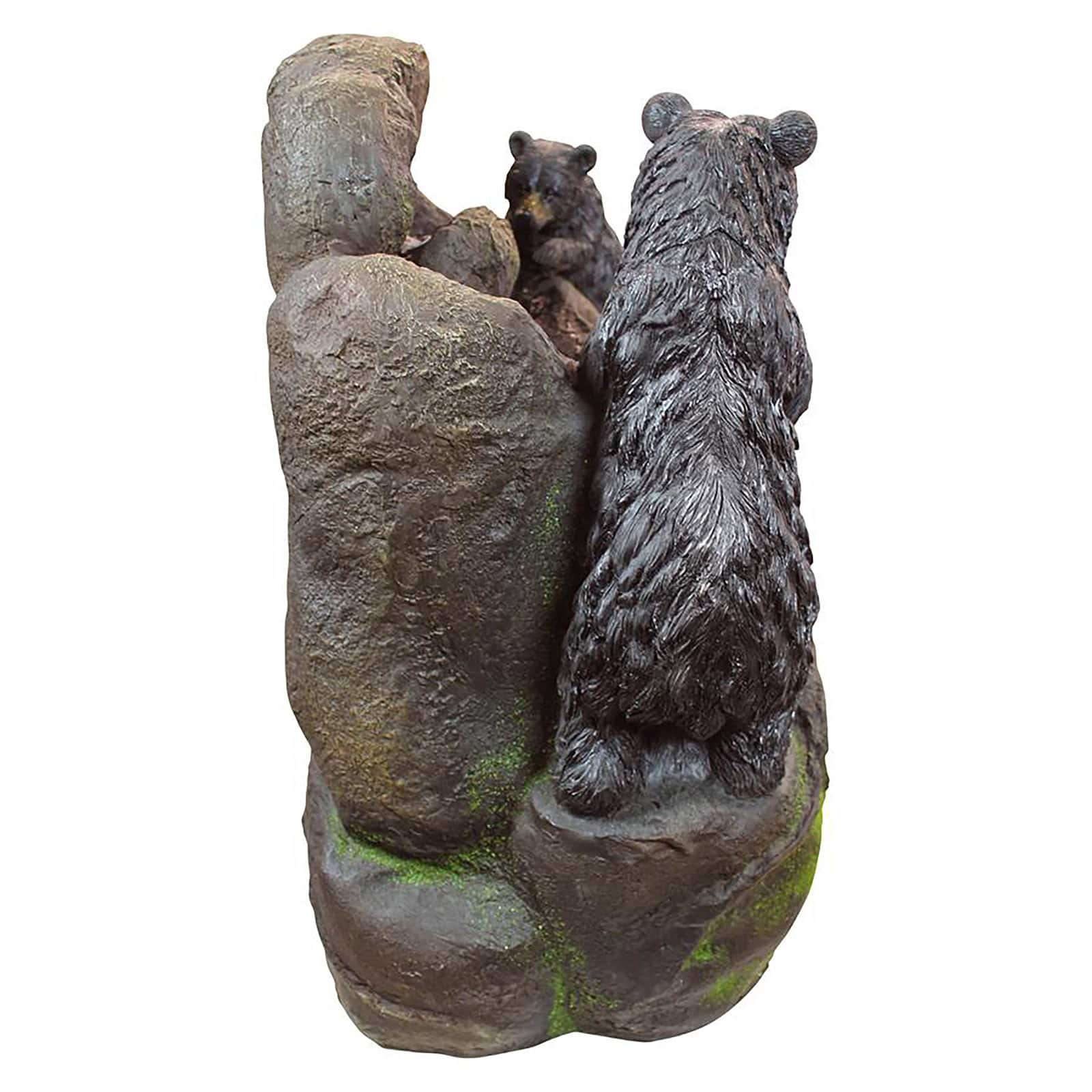 Design Toscano Grizzly Gulch Black Bears Sculptural Fountain