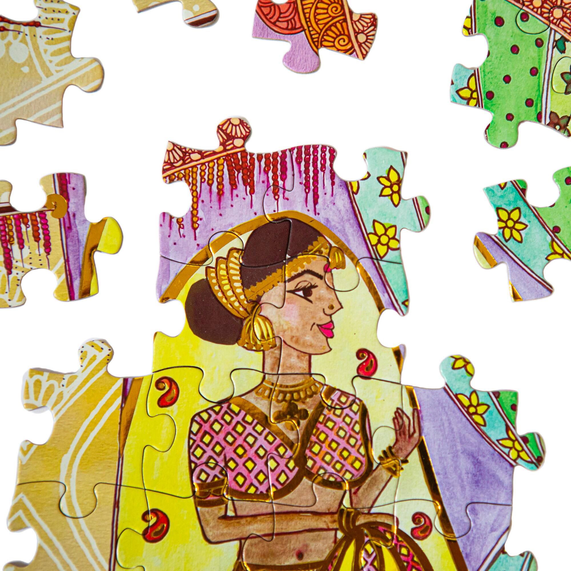 Kulture Khazana Mehndi Stories Henna 252 Piece Jigsaw Puzzle
